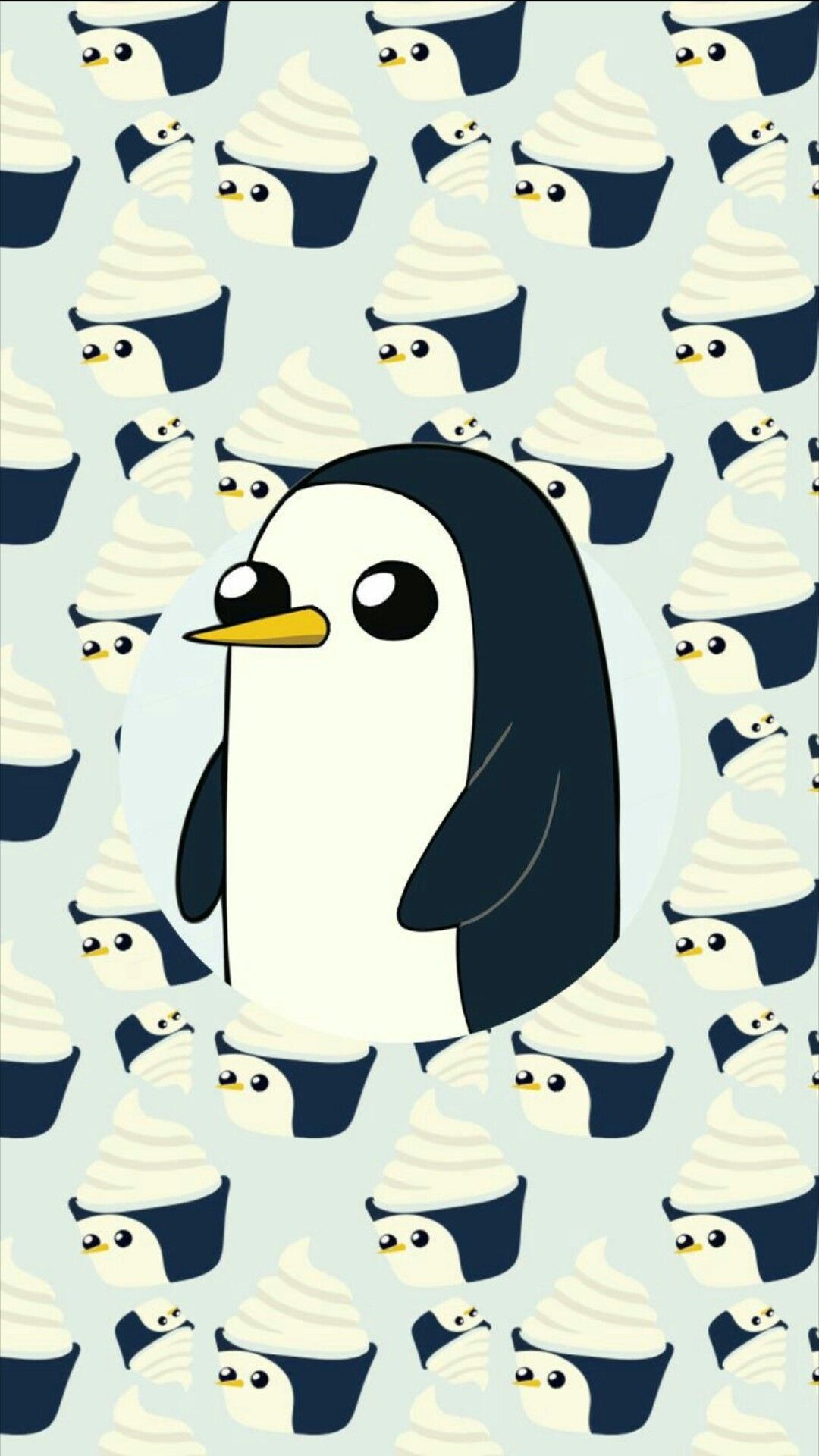 1080x1920 Cute Penguin Background, Phone