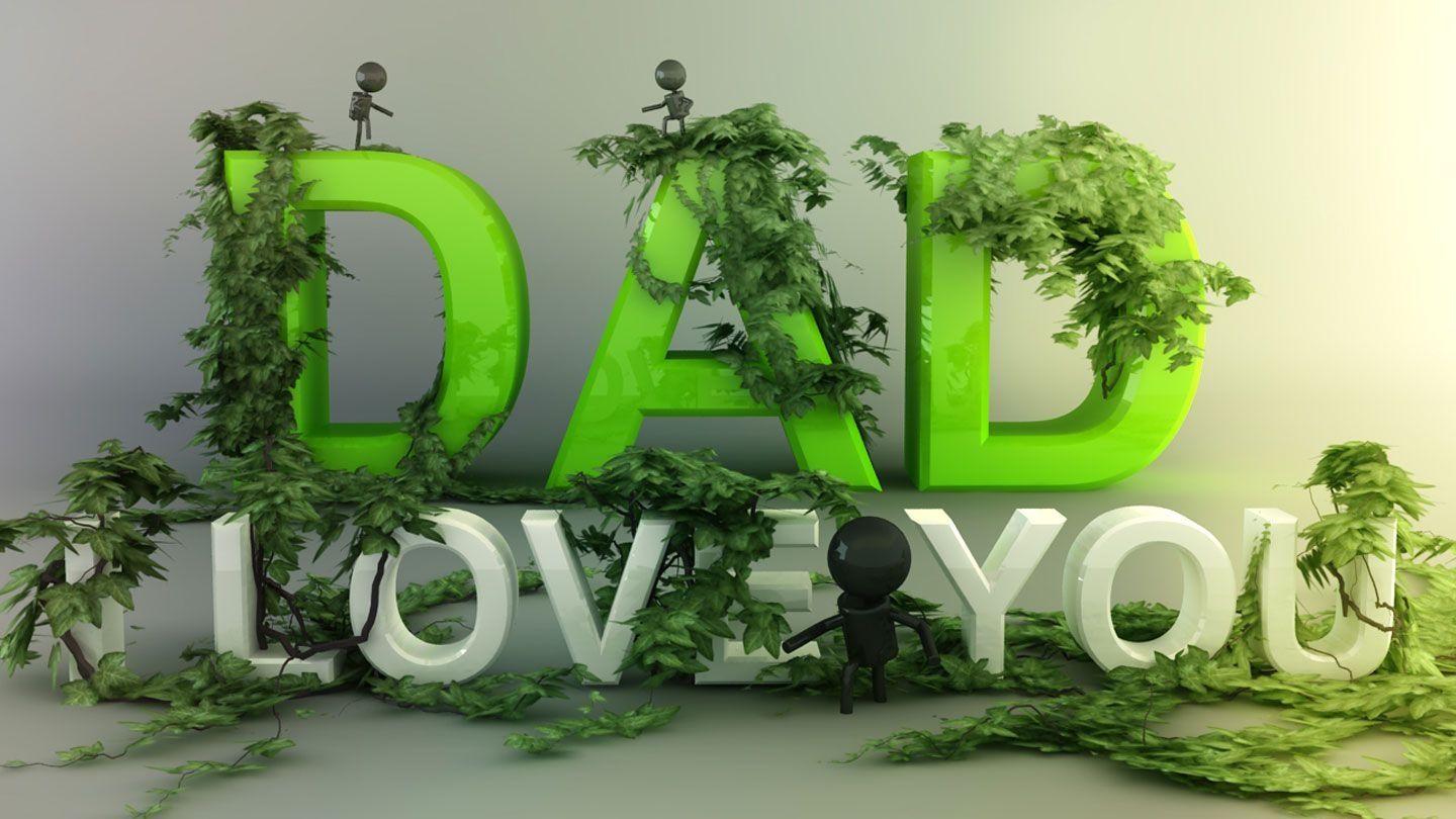 1440x810 I Love Daddy Wallpaper, Desktop