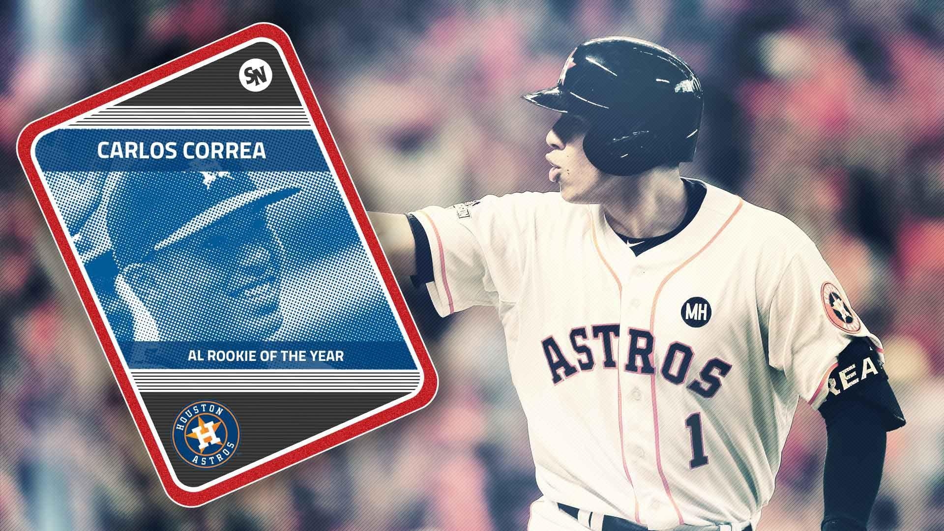 1920x1080 Sporting News MLB awards 2015: Astros' Carlos Correa voted AL, Desktop