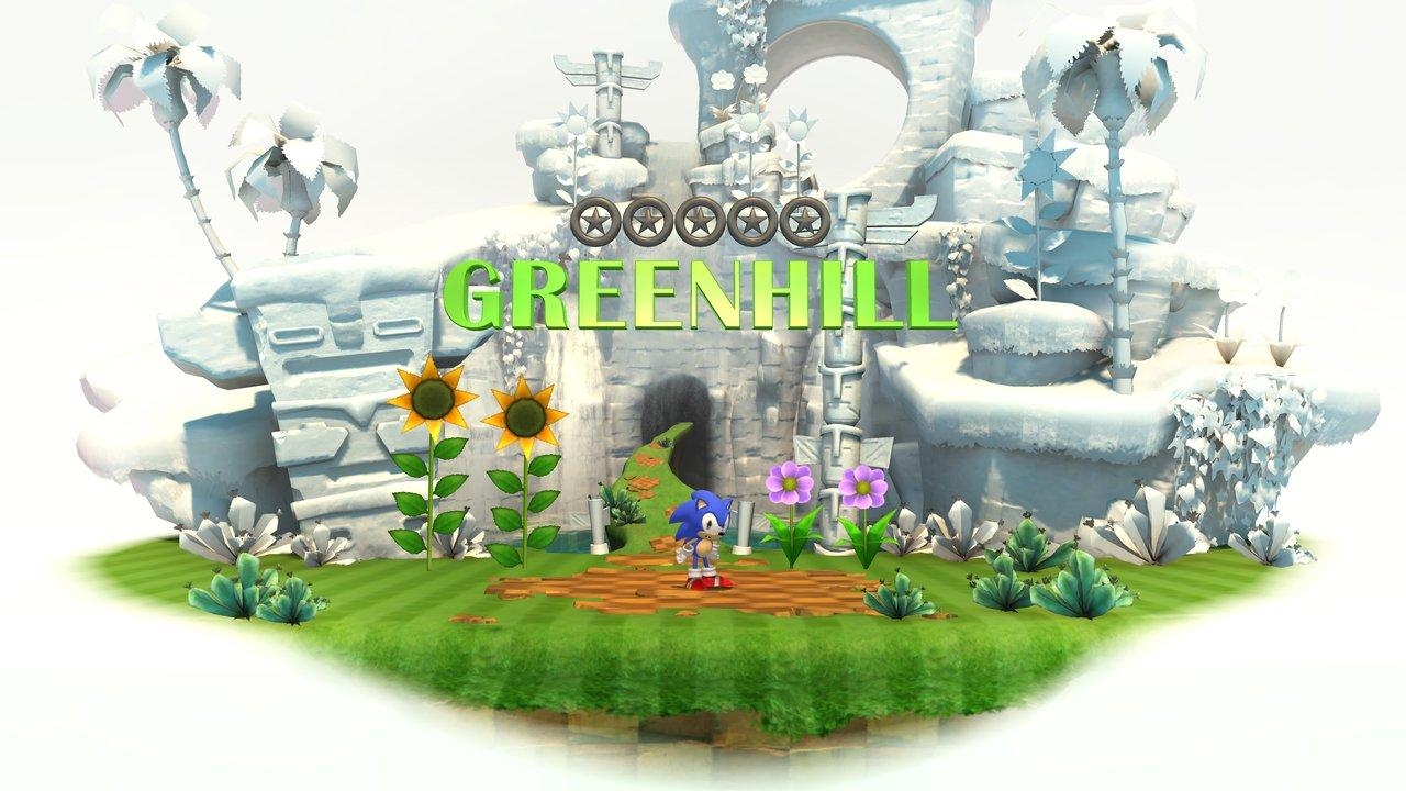 1280x720 Modern Green Hill Zone Wallpaper, Desktop