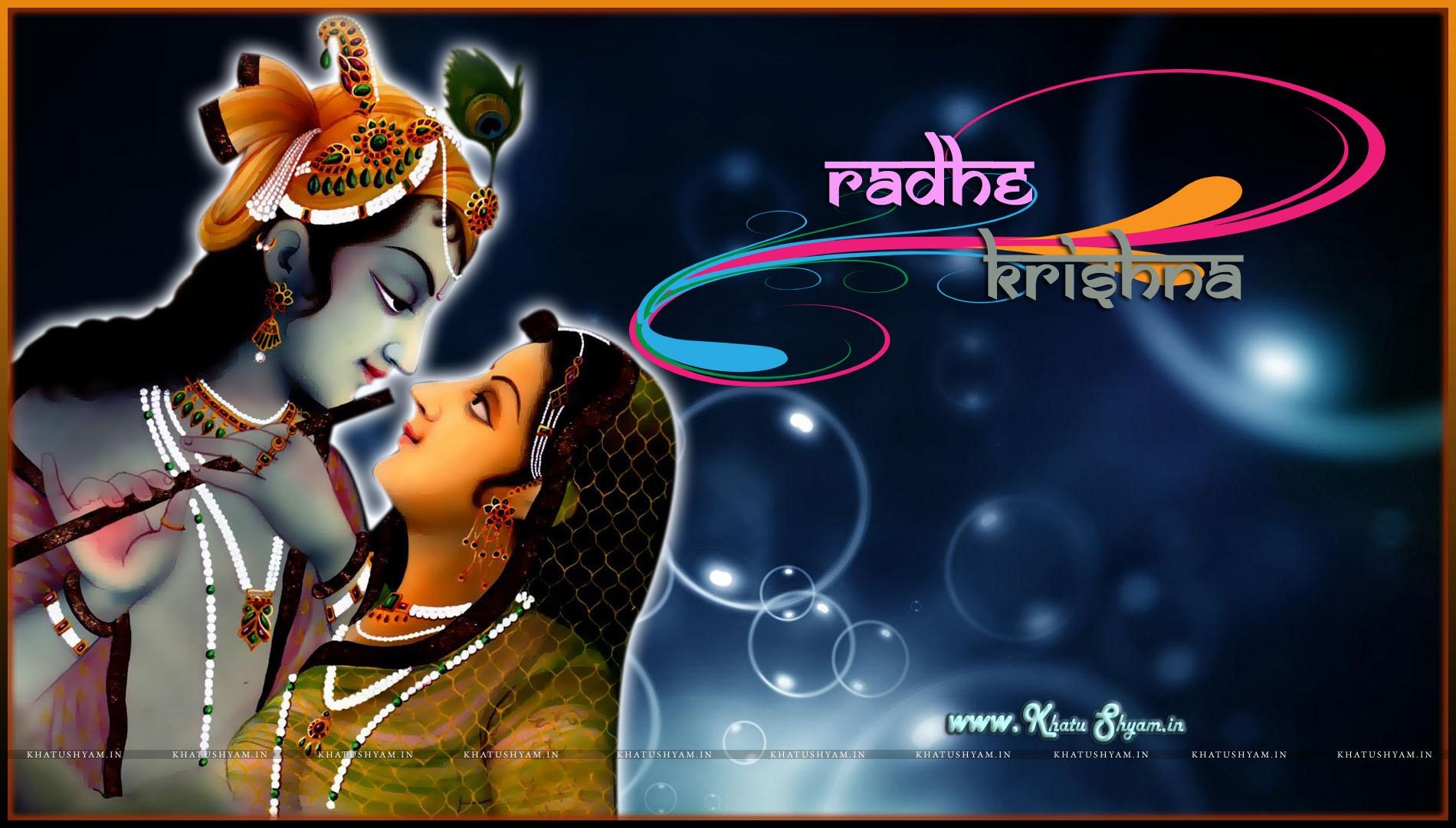 1900x1080 Download Radhe Krishna Love Shyam, Desktop