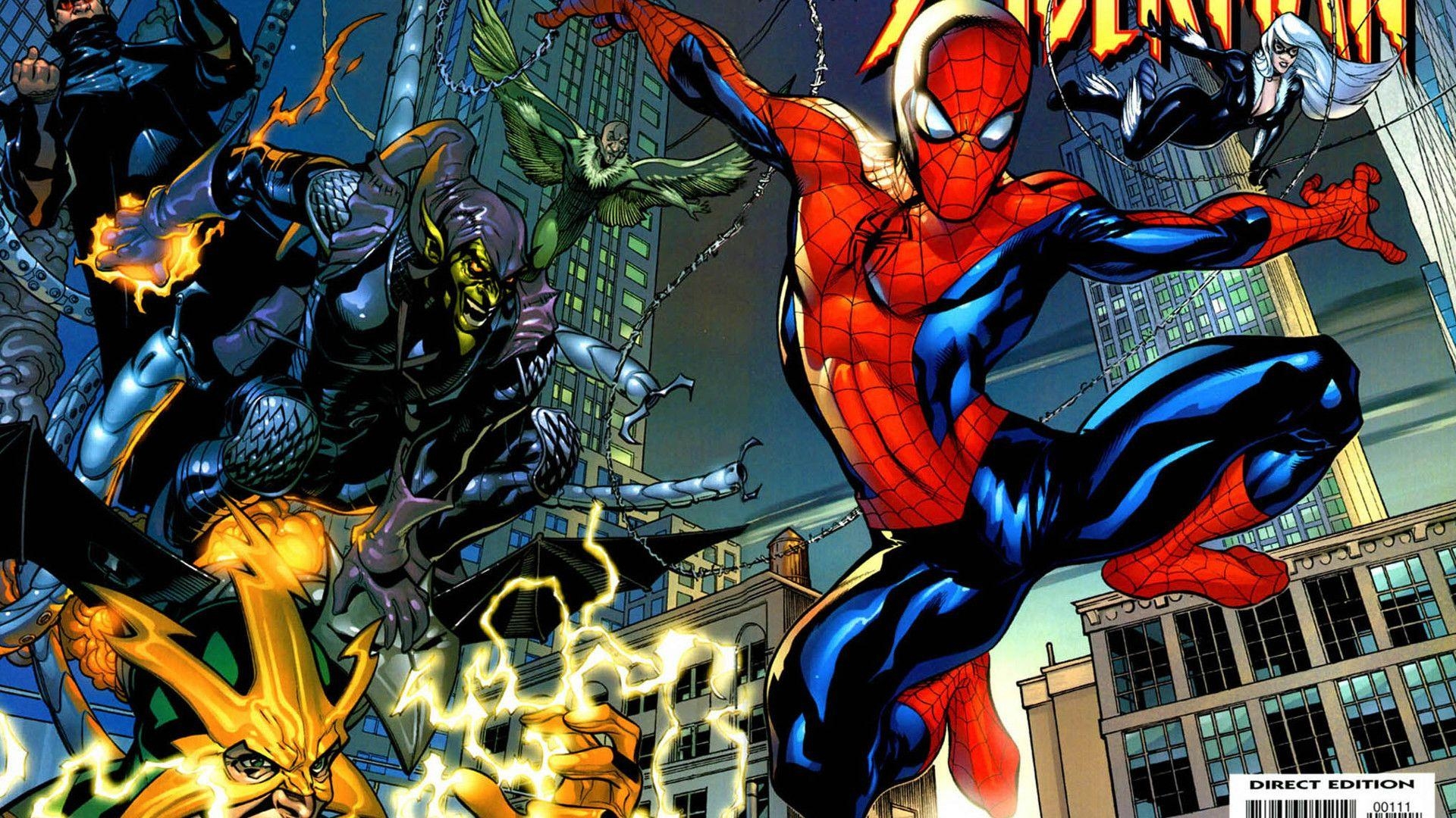 1920x1080 Villians. Spider Man Villains Marvel Comics Fresh New HD Wallpaper, Desktop