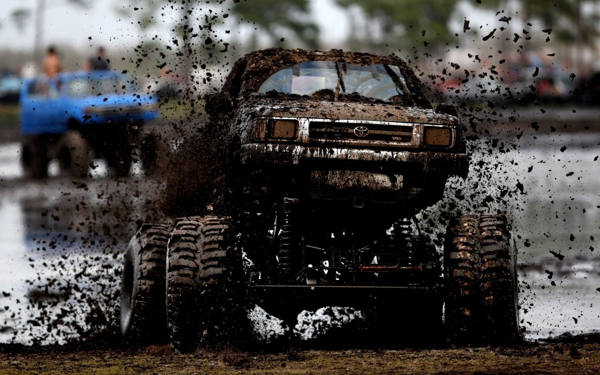 1920x1200 Toyota Truck Mud Off Road Monster Truck HD wallpaper. cars, Desktop