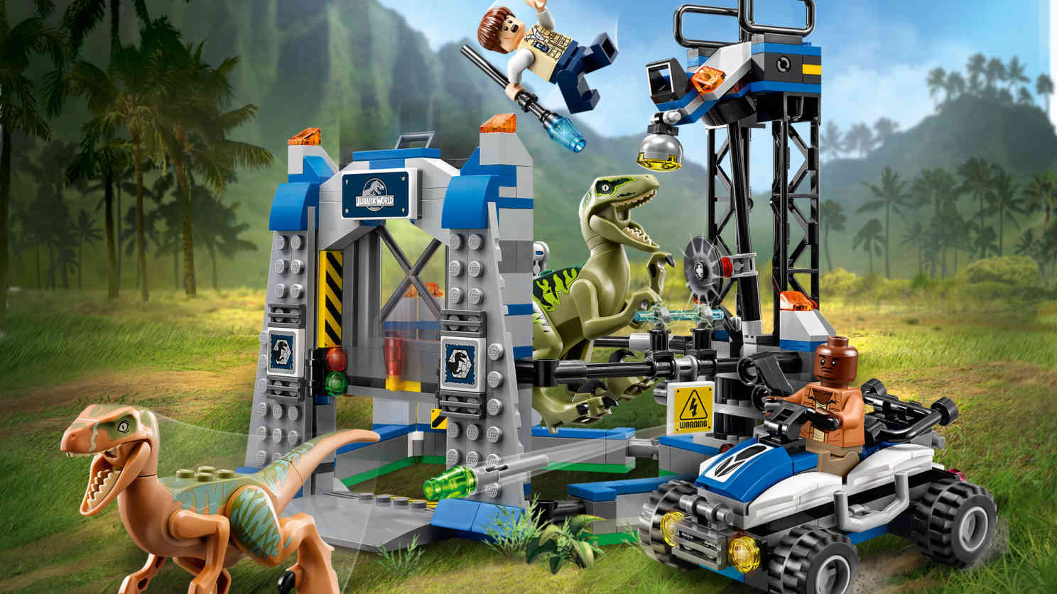 1490x840 Lego Jurassic World Wallpaper High Quality, Desktop