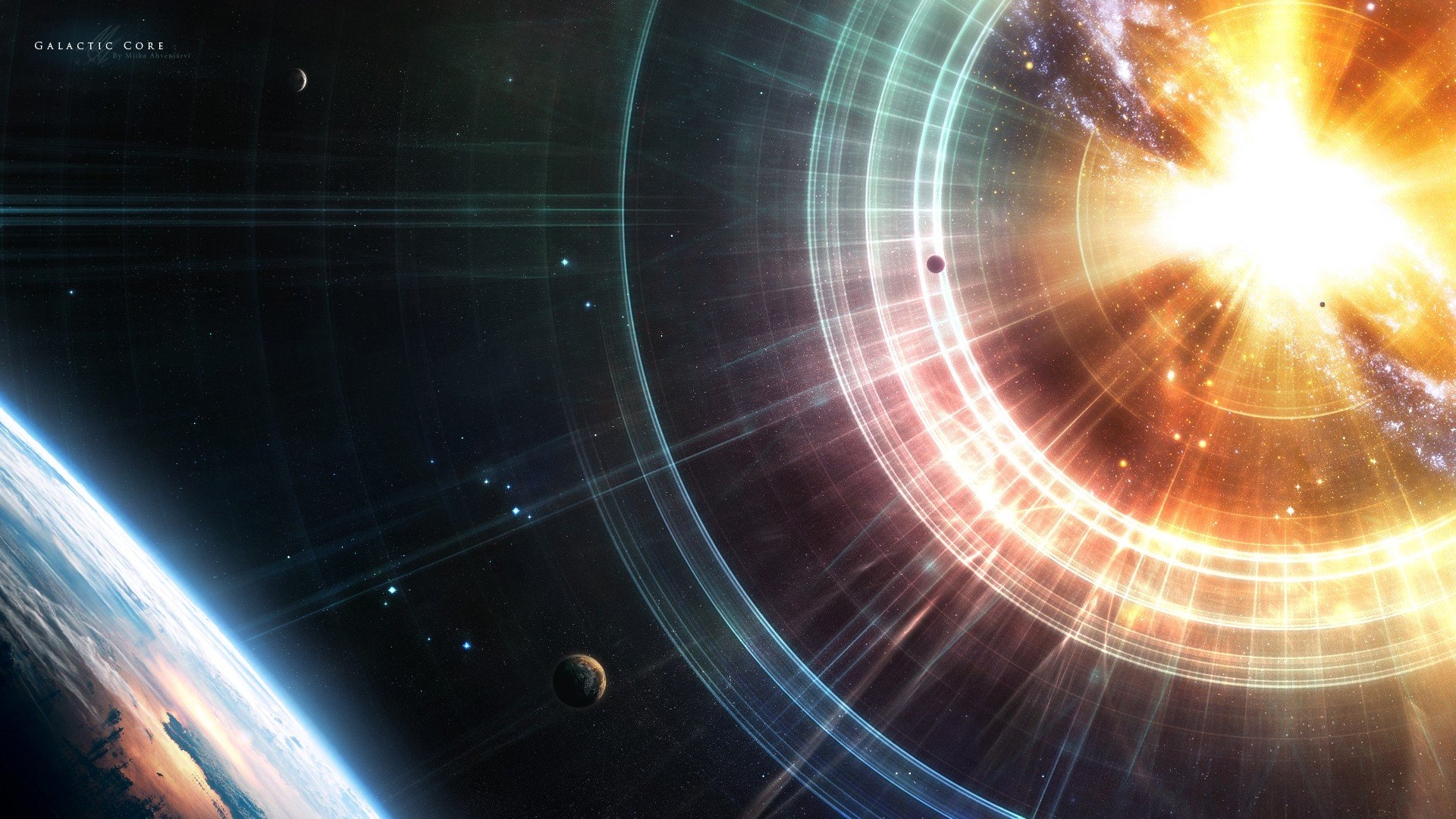 1920x1080 space, Render, 3D, Planet, Explosion HD Wallpaper / Desktop and Mobile Image & Photo, Desktop