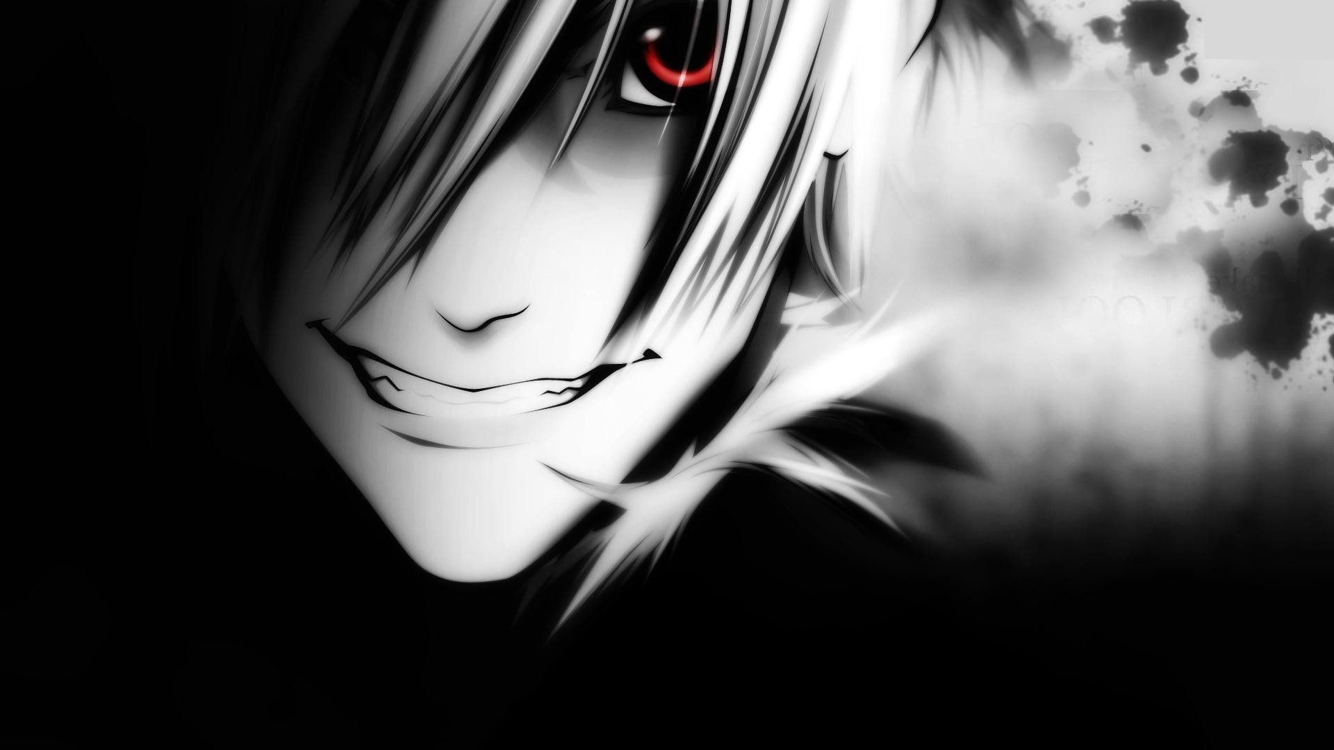 1920x1080 death, Note, Black, And, White, Red, Eyes, Anime Wallpaper HD, Desktop