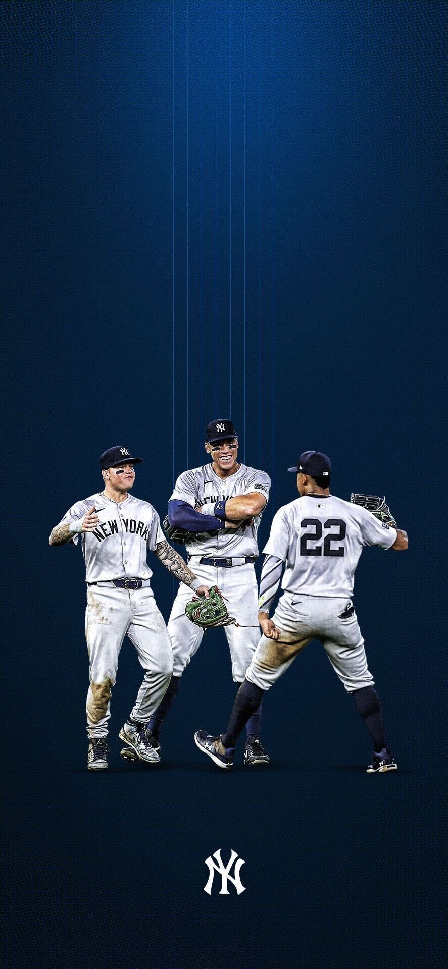 890x1920 New York Yankees wallpaper, Phone