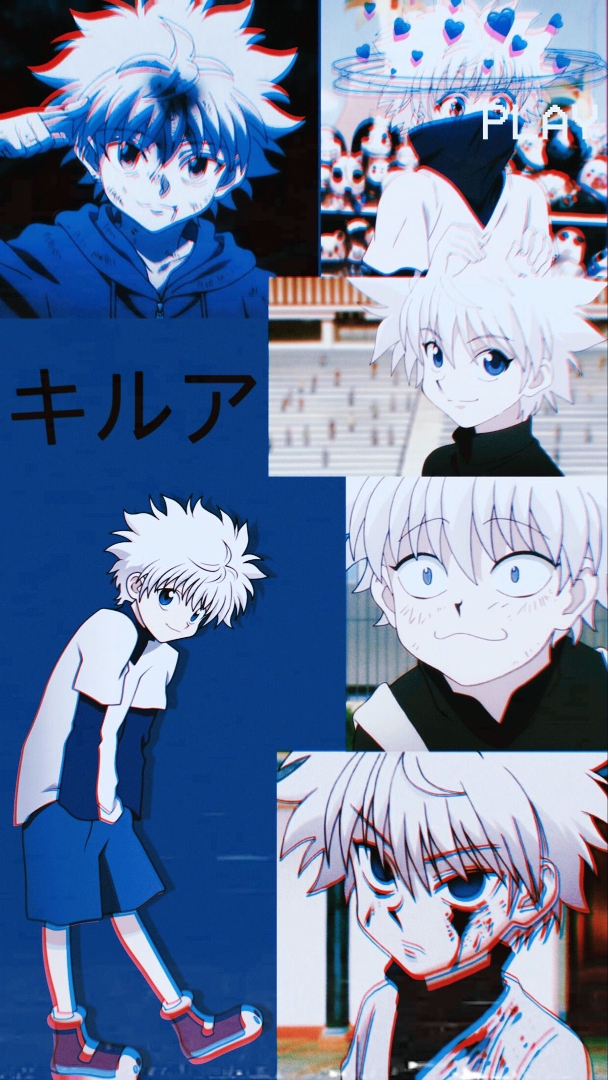 1250x2210 Killua wallpaper. Anime artwork wallpaper, Anime wallpaper live, Cute anime wallpaper, Phone