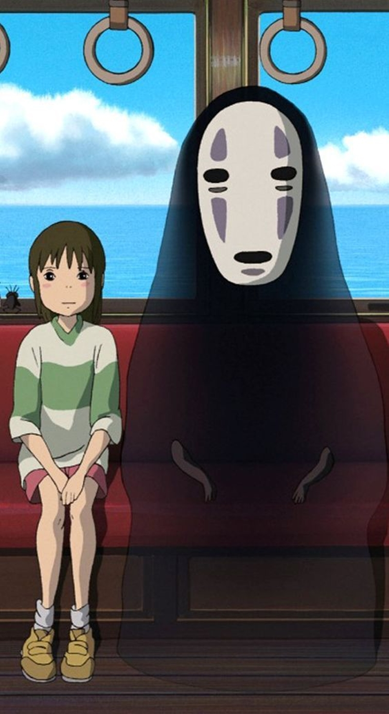 800x1470 Sweet Magic: Wallpaper fofos dos filmes Studio Ghibli para celular! em 2020. A viagem de chihiro haku, A viagem de chihiro, Art studio ghibli, Phone