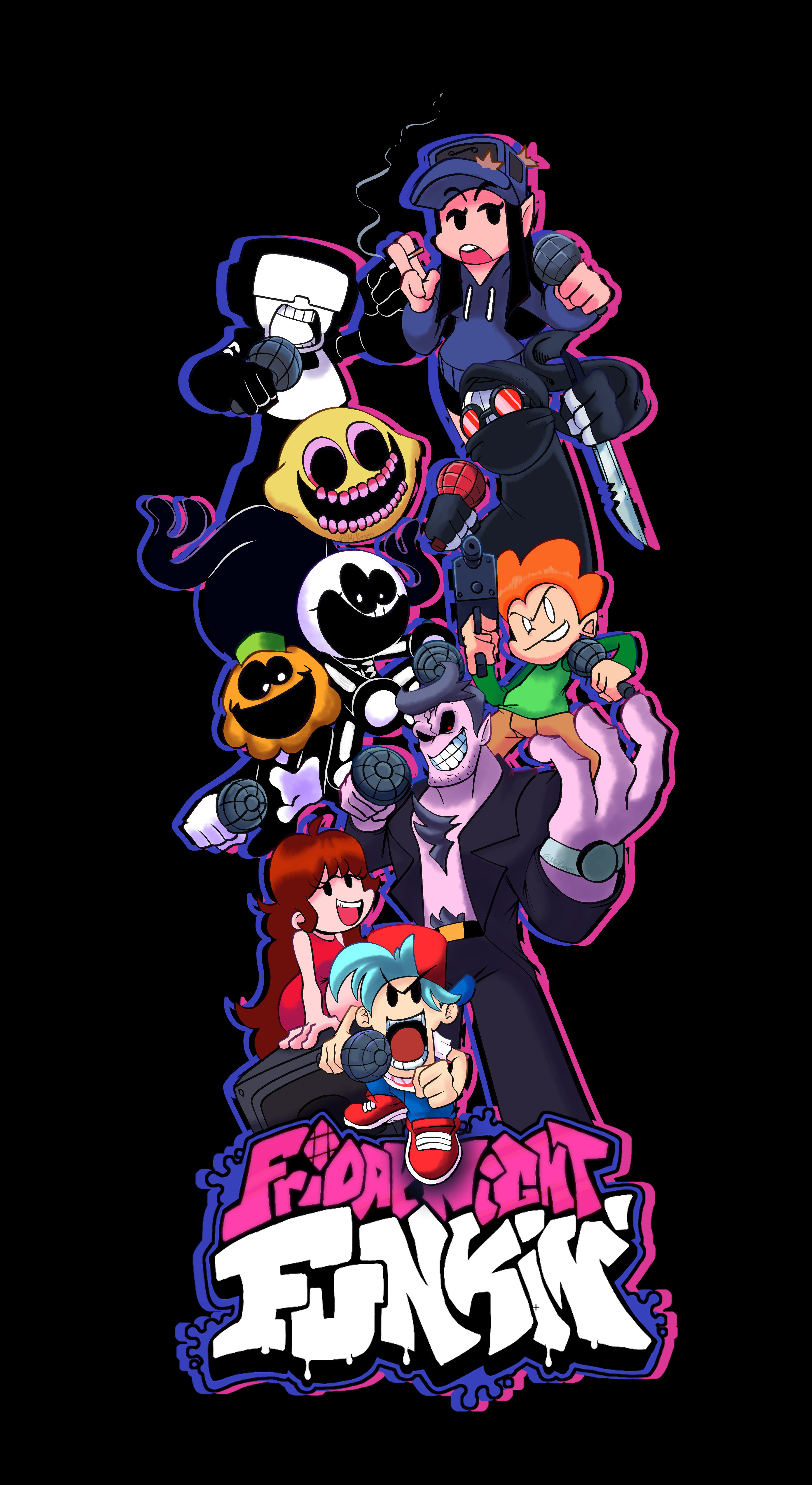 3200x5840 FNF Ingame Pics, Phone