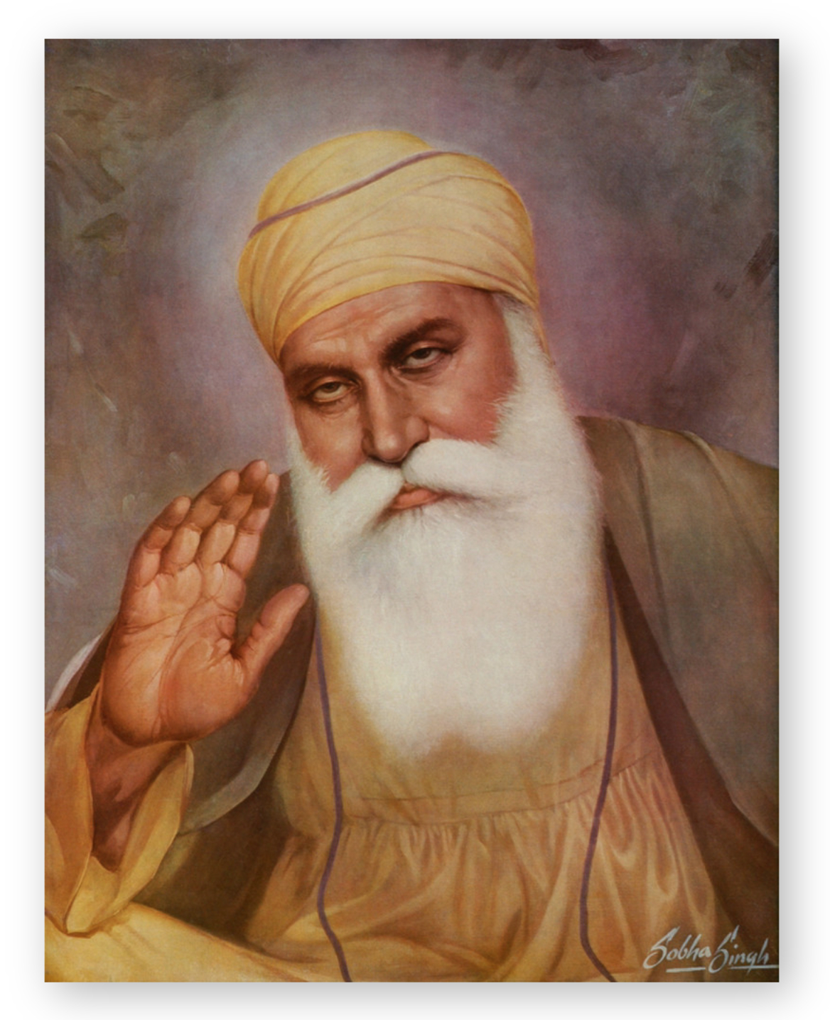 1170x1440 Guru Nanak Dev Ji by Sobha Singh. Sobha singh, Nanak dev ji, Guru, Phone