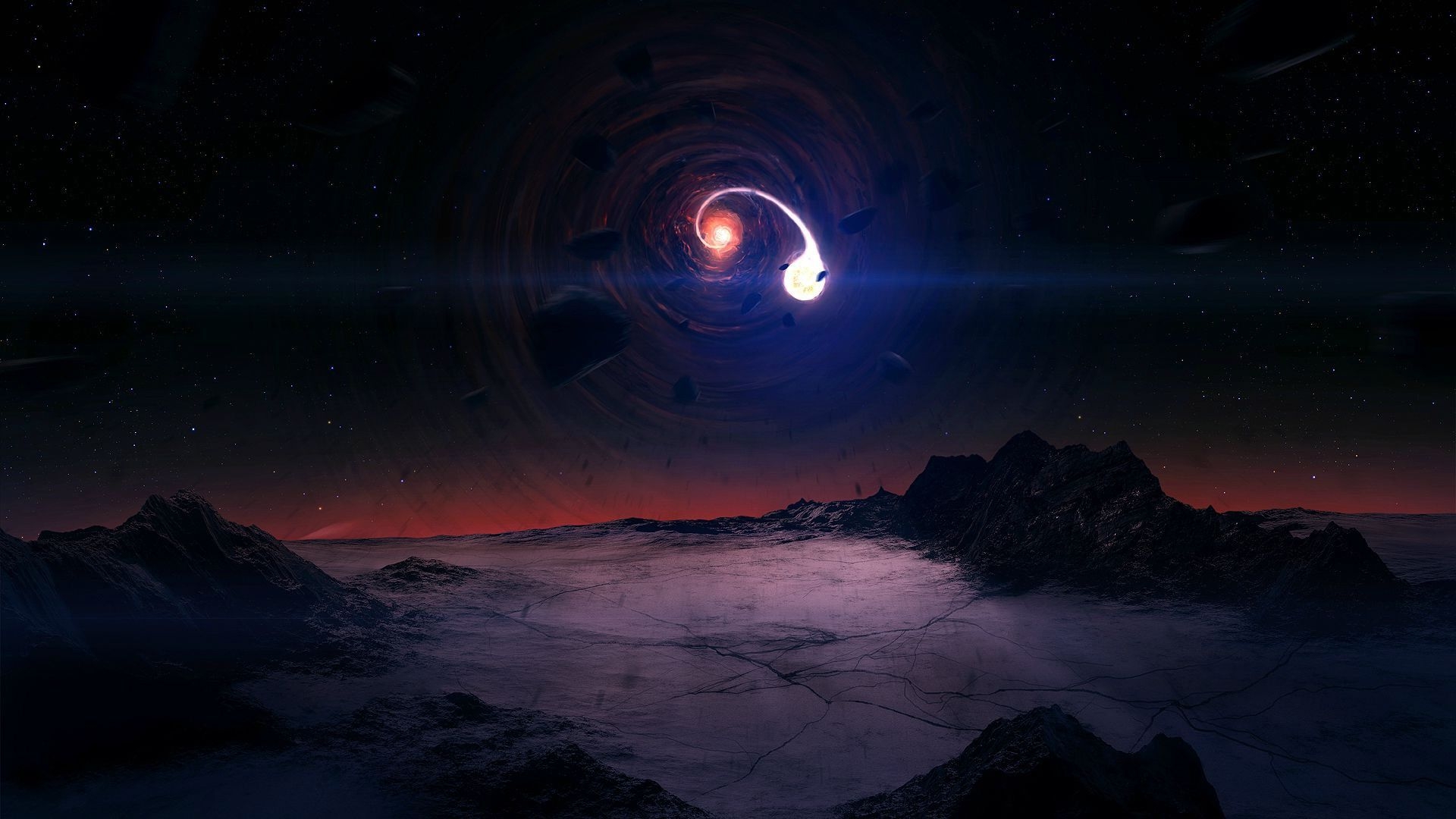 1920x1080 Hole Wallpaper. Moving Black Hole, Desktop
