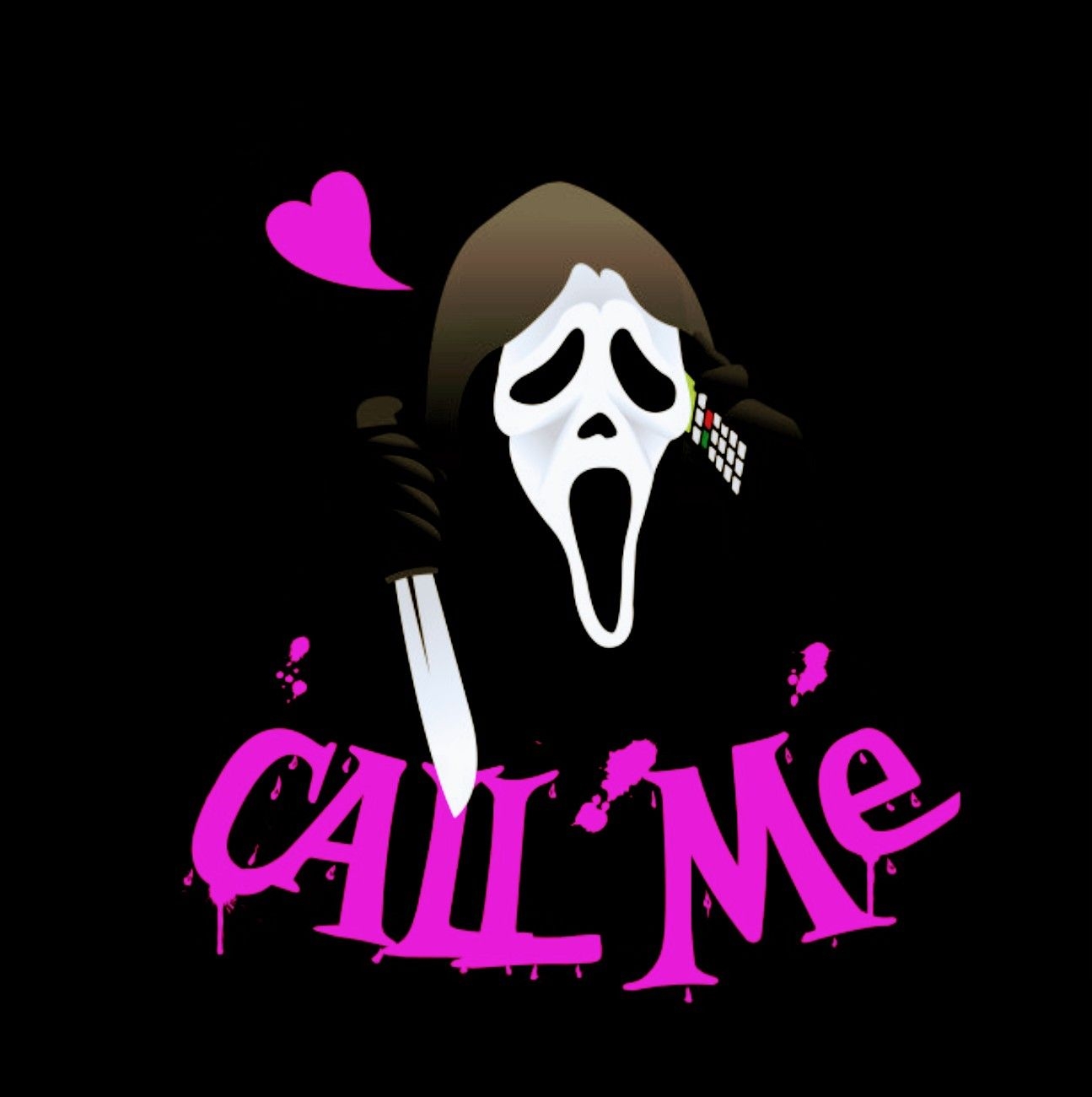 1300x1300 Ghostface Me, Scream. Horror movies funny, Funny horror, Horror movie icons, Phone