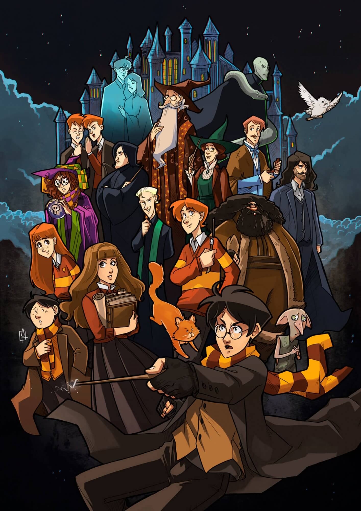 1420x2000 HD Harry Potter iPhone Wallpaper, Phone