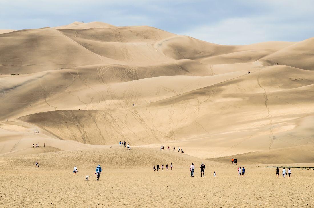 1100x730 px Great Sand Dunes National Park Wallpaper, Desktop