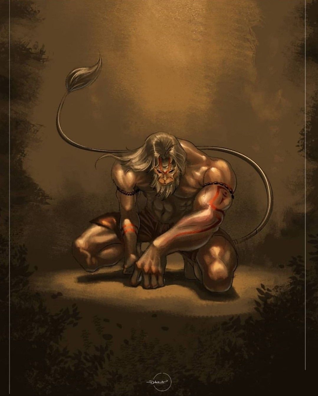 1080x1350 Lord hanuman wallpaper image by Haryram Suppiah on Monkey god, Phone