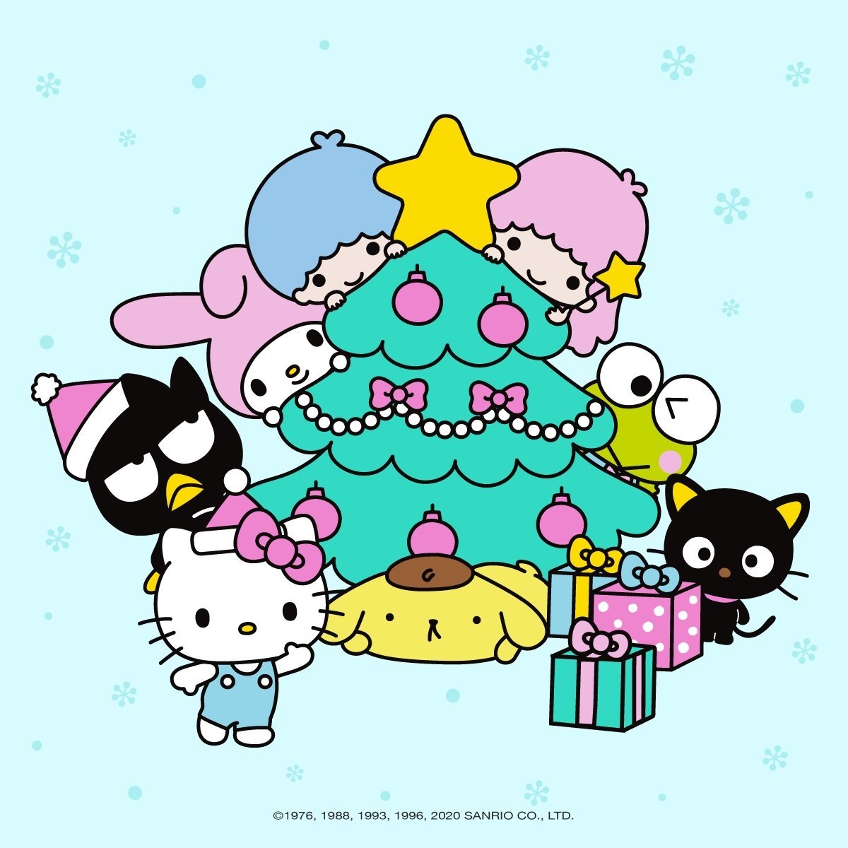 1200x1200 Sanrio Holidays from your Sanrio friends!, Phone