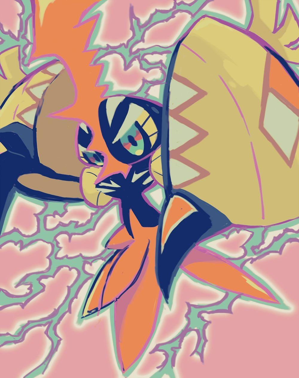 1000x1270 Tapu Kokoémon Anime Image Board, Phone