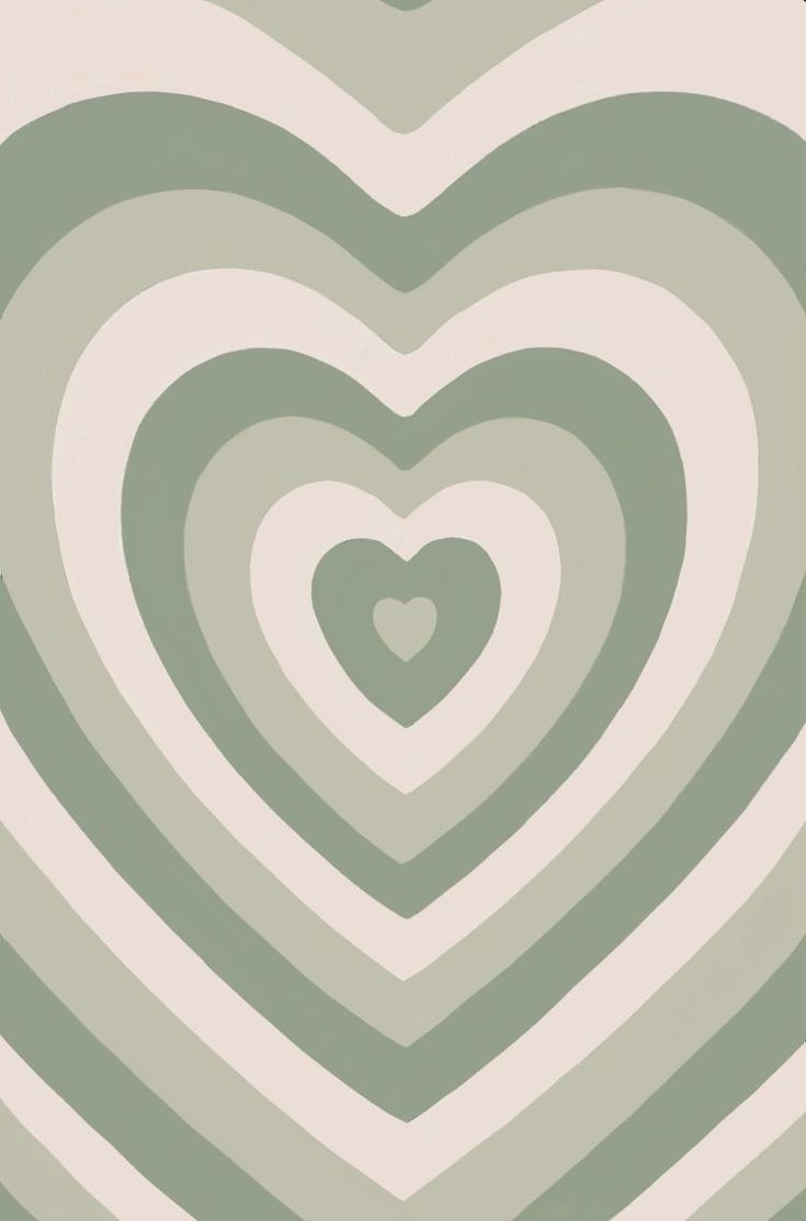 740x1120 sage green heart indie wallpaper. Phone wallpaper patterns, iPhone wallpaper pattern, Cute patt. Heart wallpaper, iPhone wallpaper green, Green wallpaper, Phone