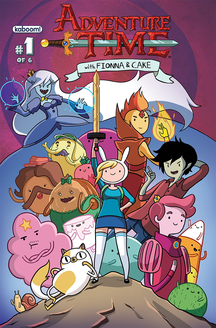 900x1370 Adventure Time with Fionna and Cake Issue 1, Phone