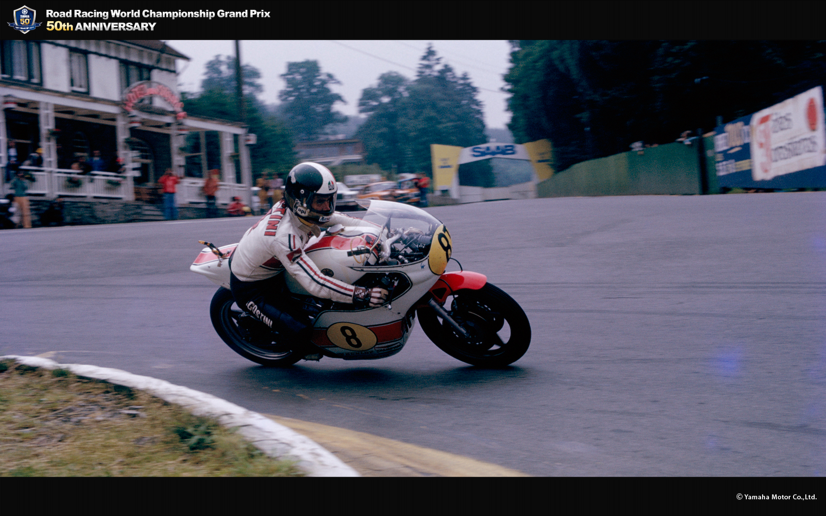 1680x1050 Giacomo Agostini. Yamaha Motor Co., Ltd, Desktop