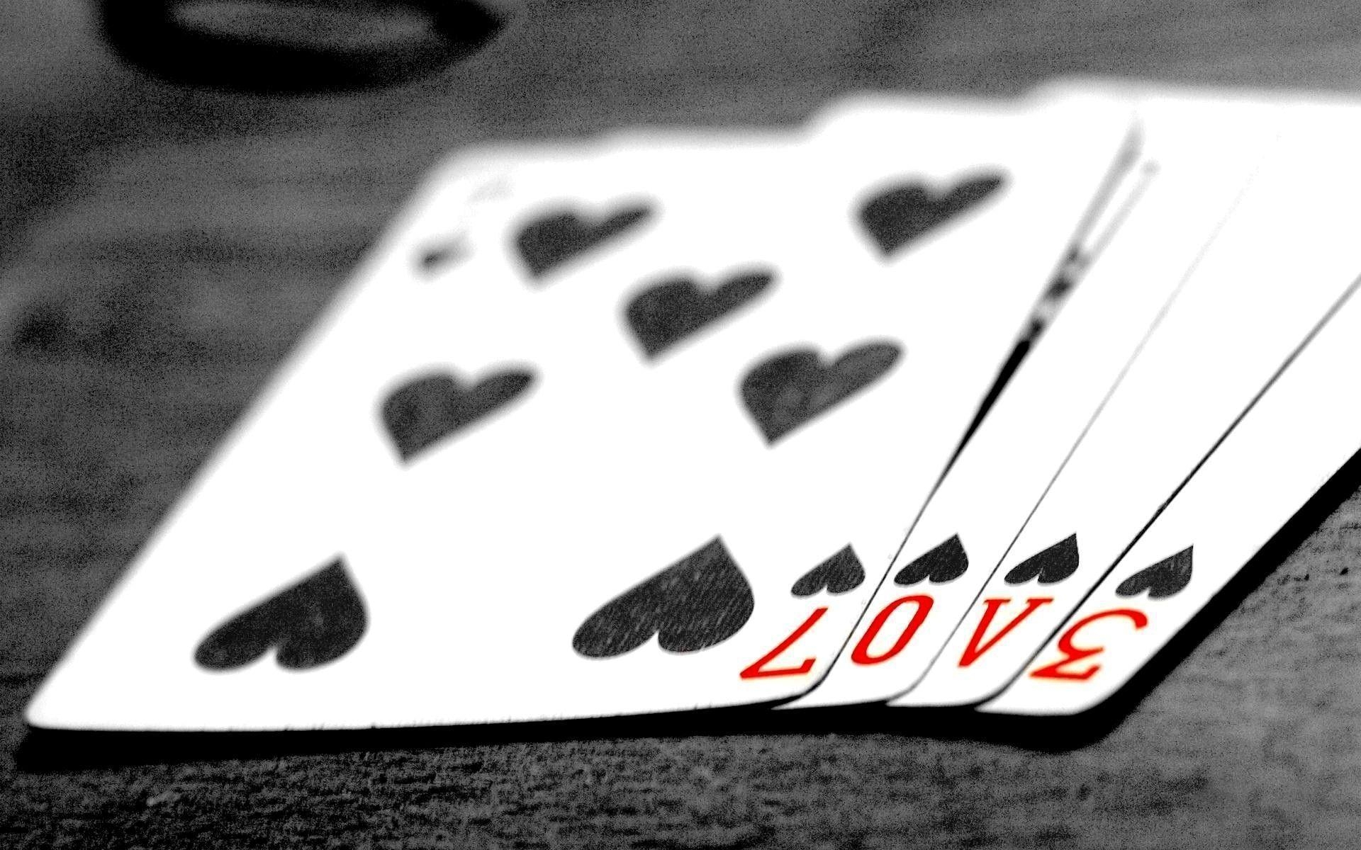 1920x1200 Black Love Playing Card Wallpaper Desktop Wallpaper. High, Desktop