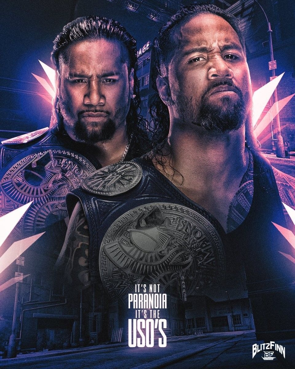 960x1200 It's not paranoia, it's the Usos. Wwe wallpaper, Wwe roman, Phone