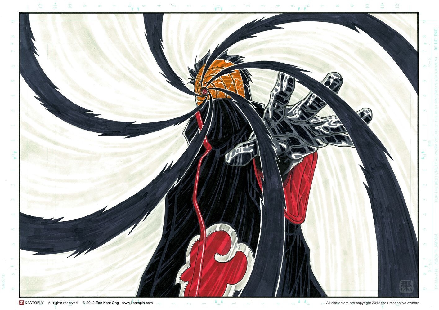 1420x1000 Naruto Akatsuki Tobi, Desktop