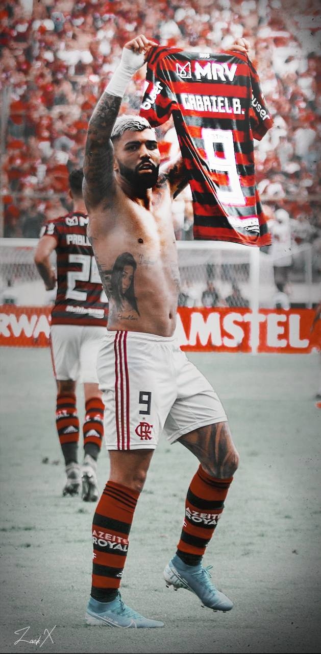 630x1280 GabiGol Flamengo wallpaper, Phone