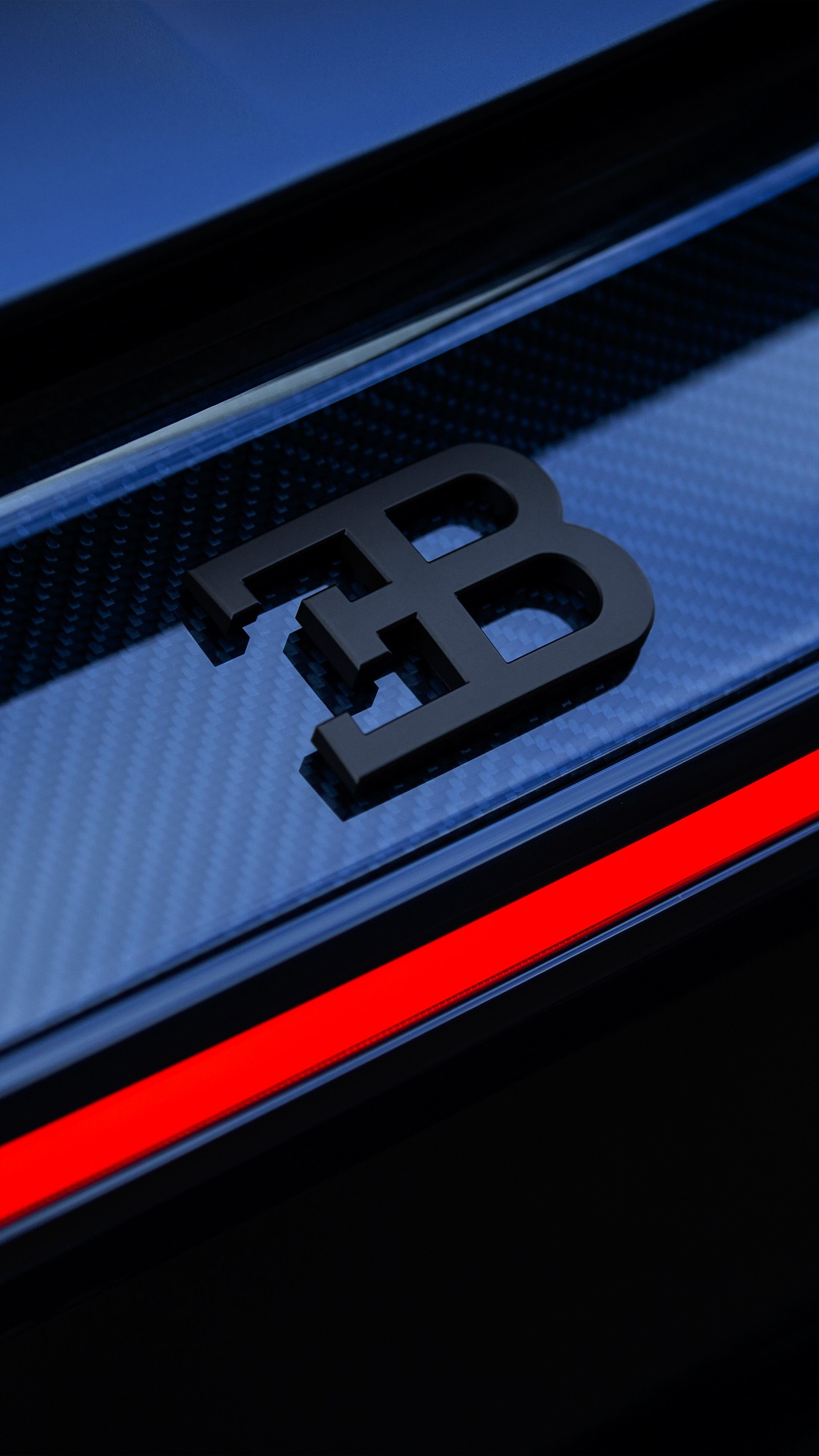 2160x3840 Bugatti Logo 4K Ultra HD Mobile Wallpaper, Phone