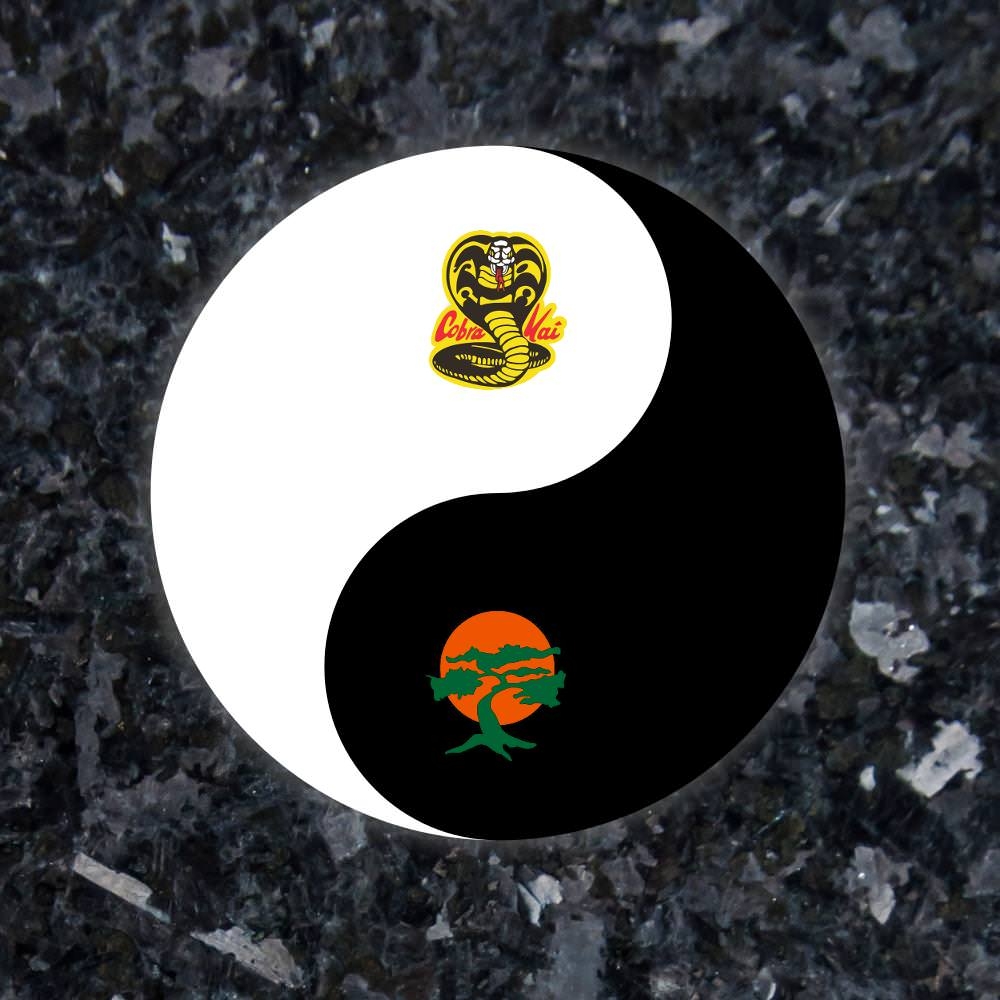 1000x1000 Miyagi Do And Cobra Kai Are Like Yin And Yang, Phone