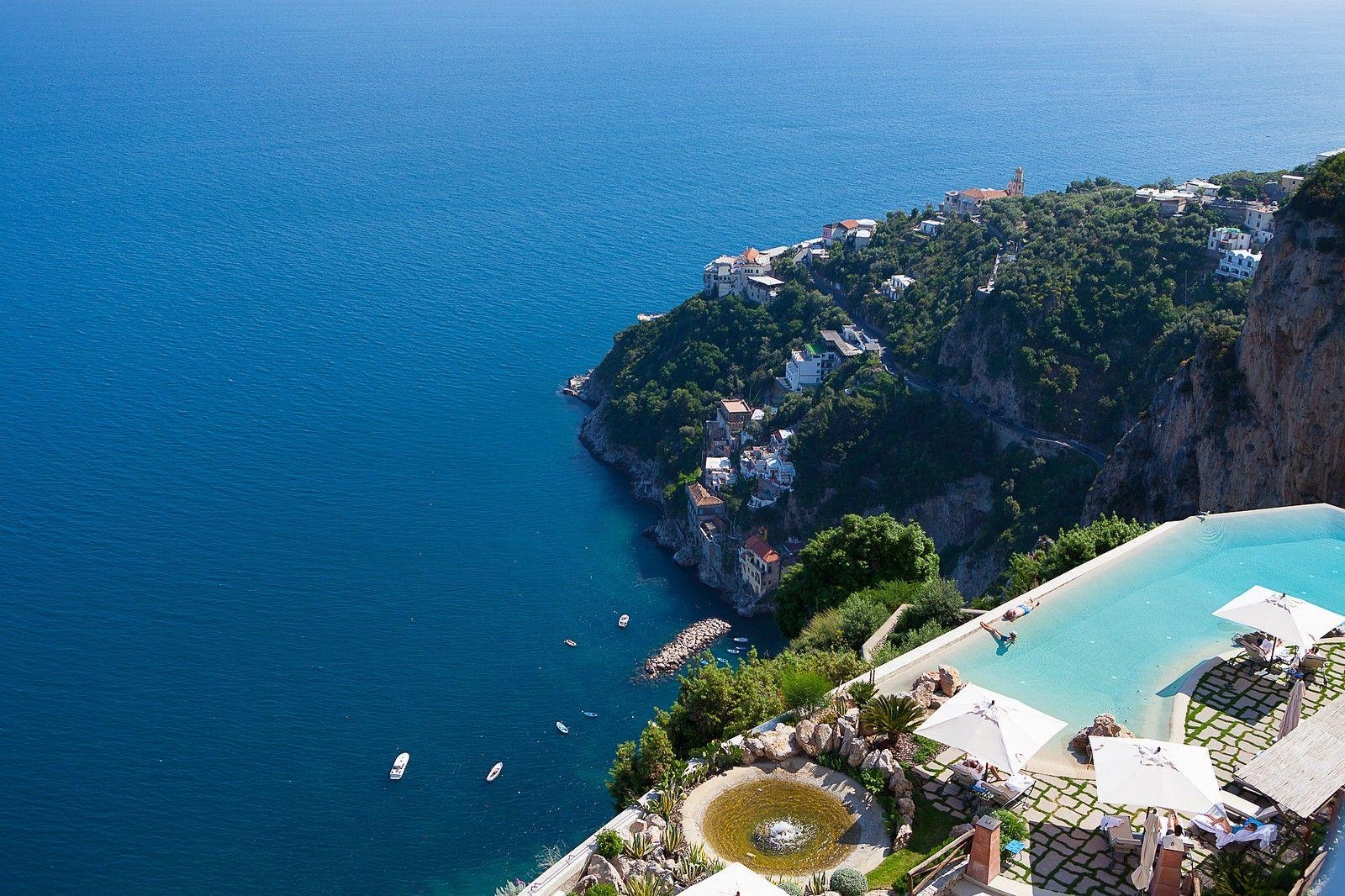 1600x1070 Amalfi Tag wallpaper: Capri Island Amalfi Italy Bluedream Picture, Desktop