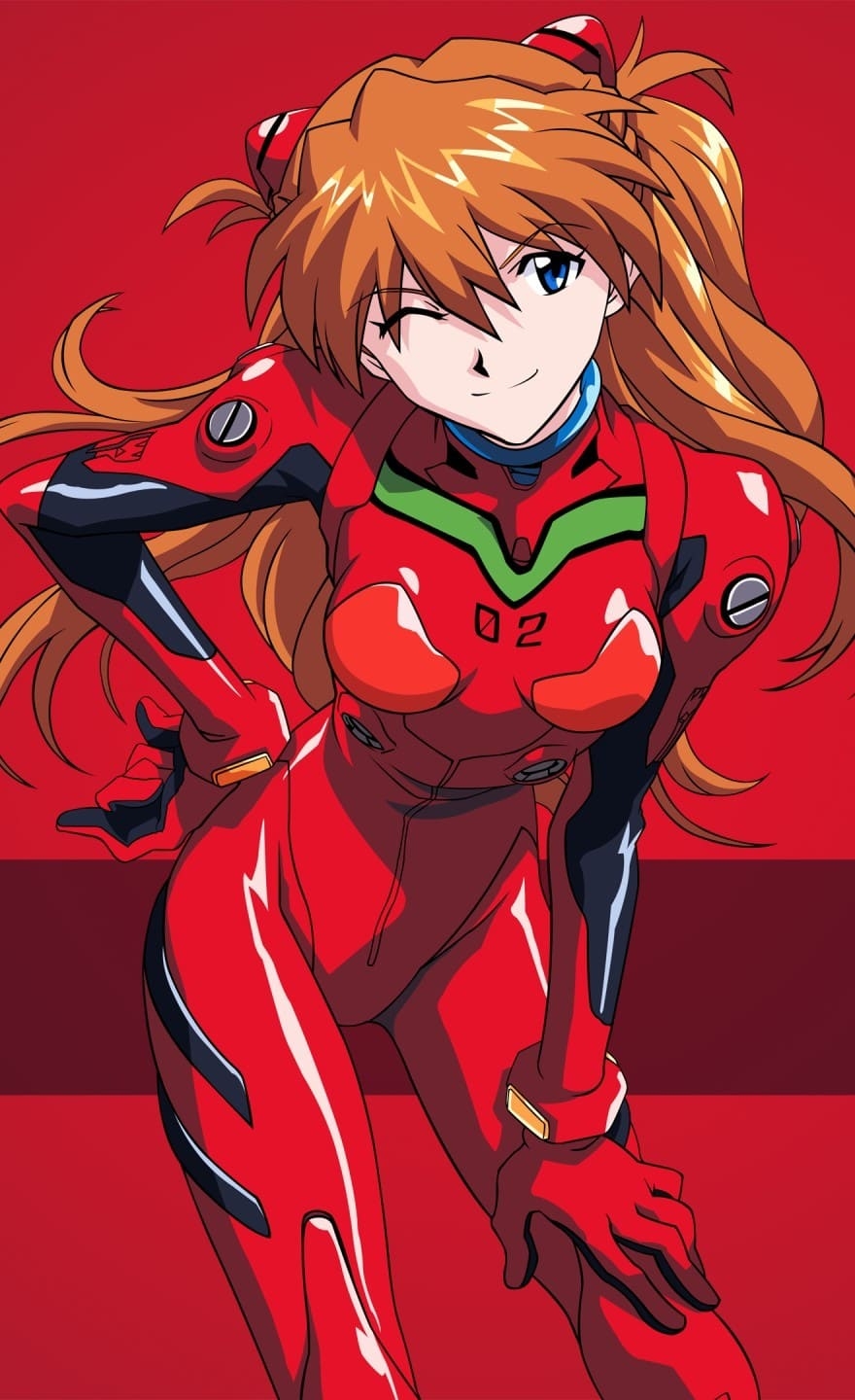 880x1440 Asuka Langley Phone Wallpaper HD Wallpaper, Phone