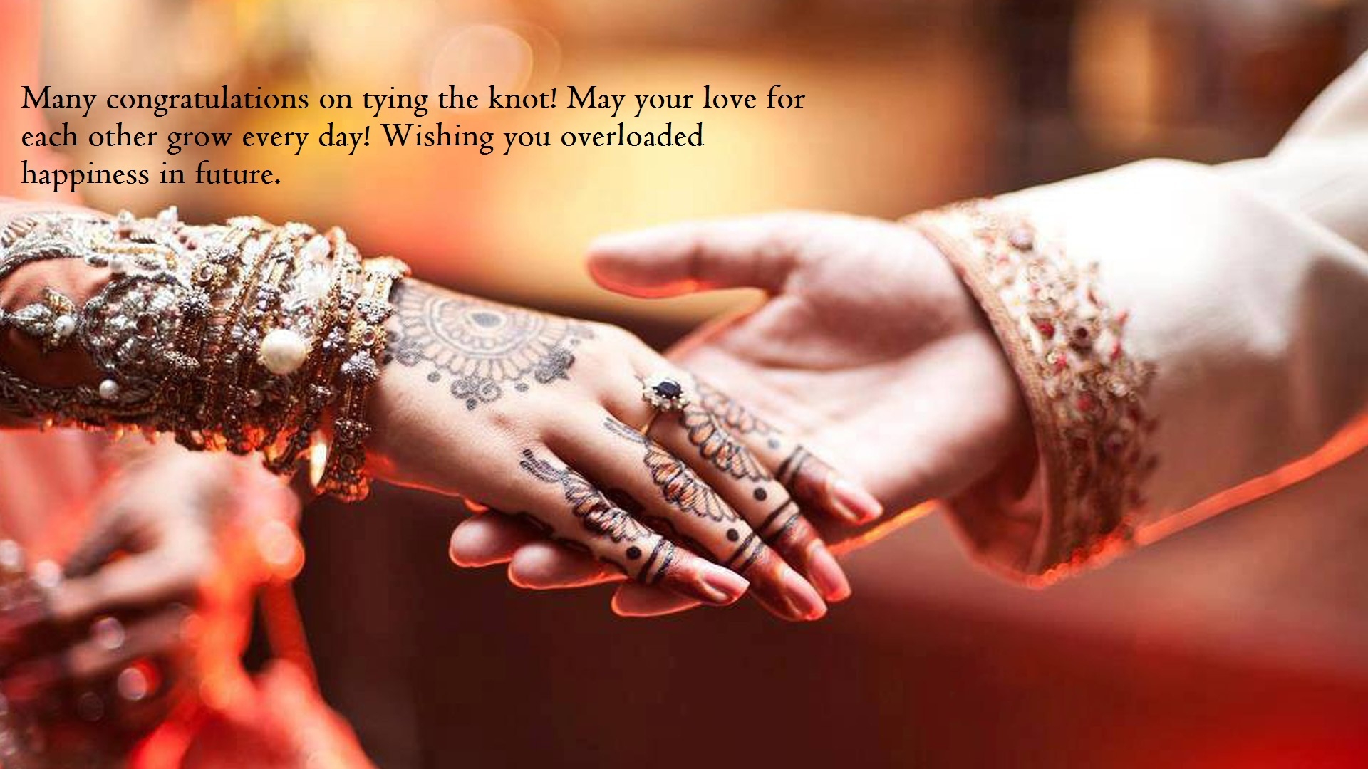 1920x1080 Happy Married Life Greeting Cards Wishes, Desktop