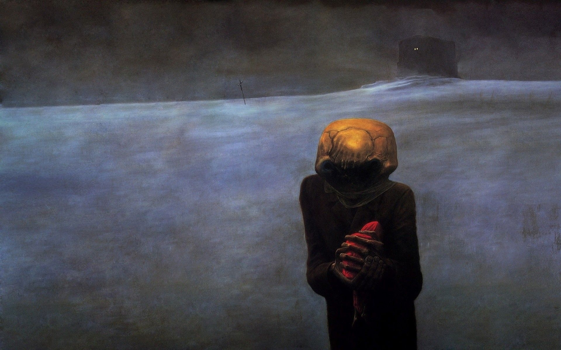 1920x1200 Zdzislaw Beksinski Salvage, Desktop