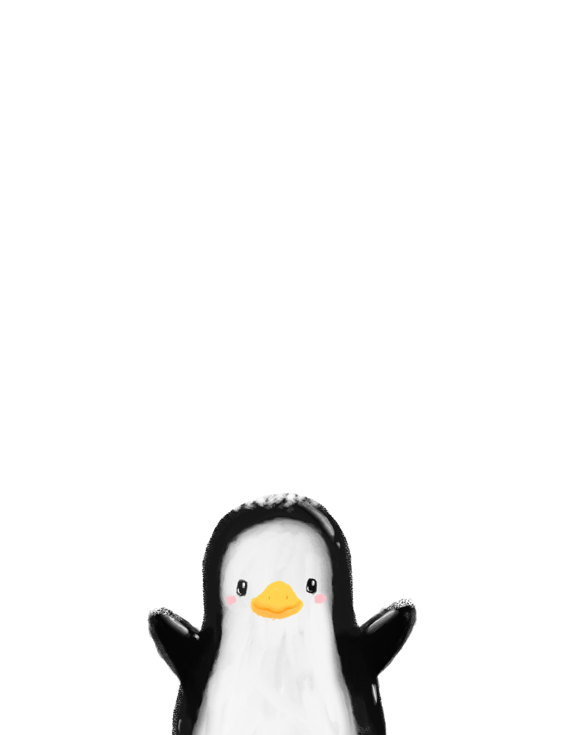 2000x2580 Cute #Penguin. #Casetify #iPhone #Art #Design #Illustration #Animal. Penguin wallpaper, Cute penguins, Cute cartoon wallpaper, Phone