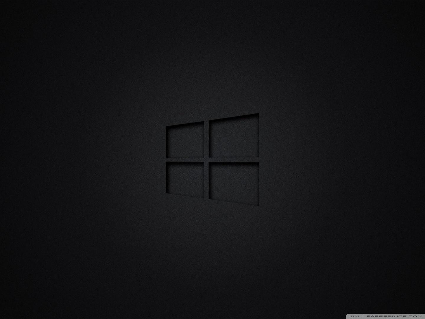 1440x1080 Windows 10 Black ❤ 4K HD Desktop Wallpaper for 4K Ultra HD TV, Desktop