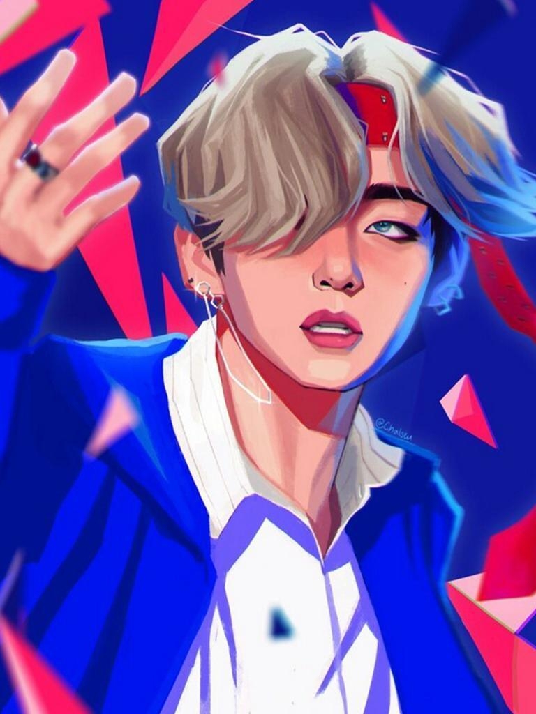 770x1030 BTS Anime Wallpaper Fanart for Android, Phone