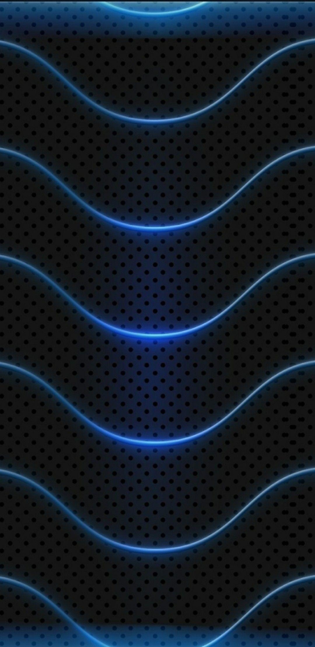 1080x2220 Metallic Blue Wallpaper, Phone