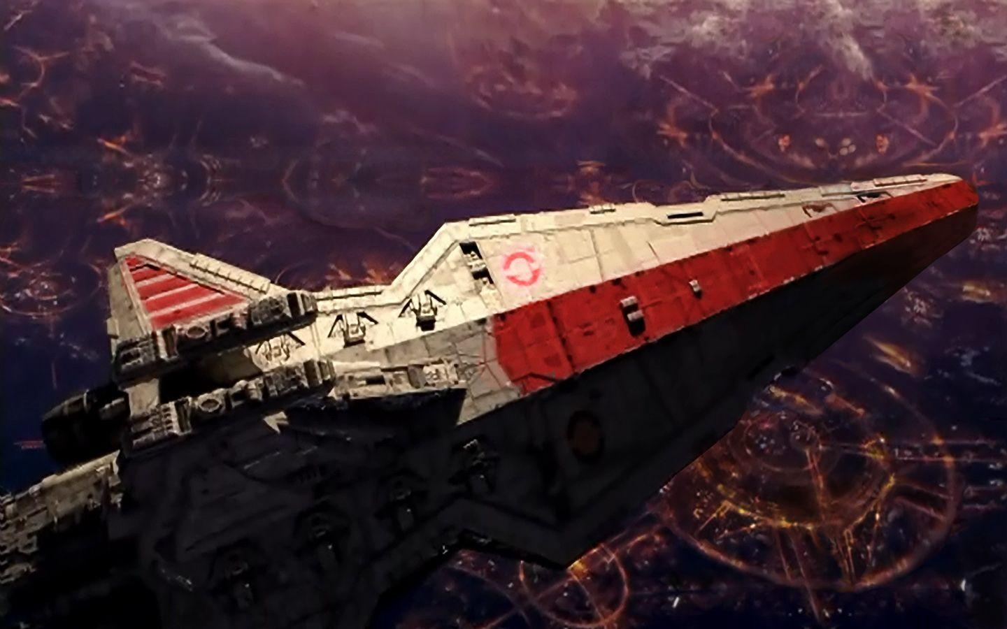 1440x900 Venator over Coruscant, Desktop