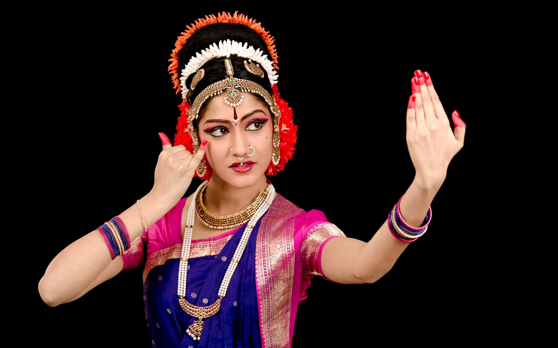 1920x1200 Kuchipudi Dance HD Wallpaper, Desktop