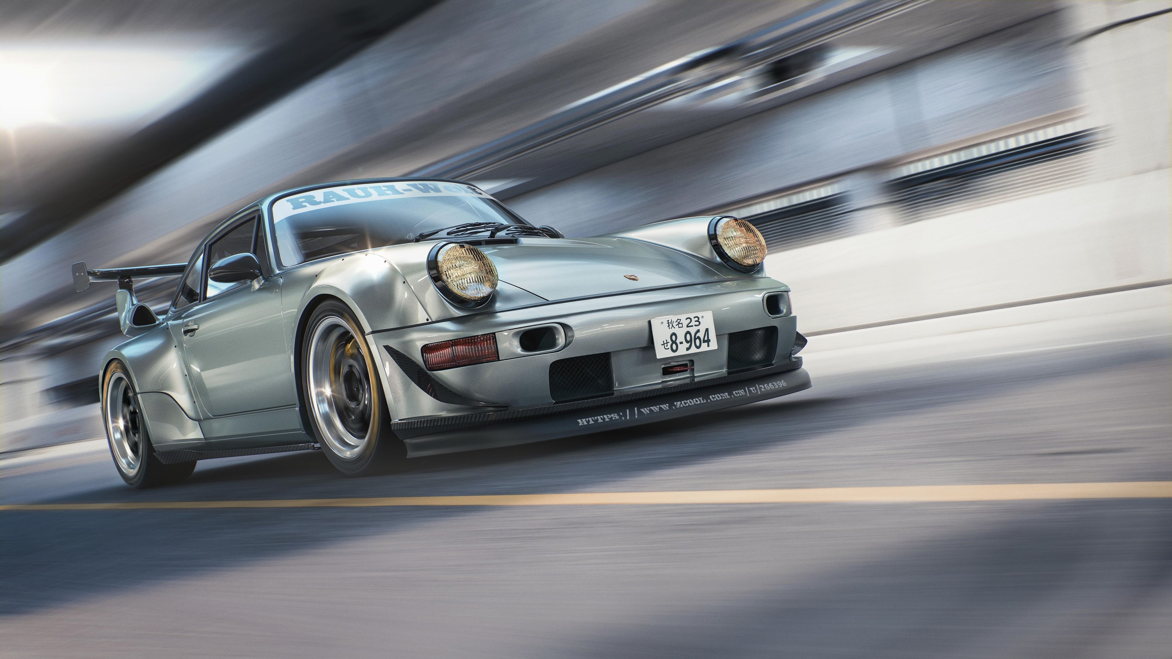 3840x2160 Porsche 964 RWB CGI 4k Porsche Wallpaper, Hd Wallpaper, Cgi Wallpaper, Cars Wallpaper, Behance Wallpaper, 4k Wallpaper. Porsche Porsche, Rwb, Desktop