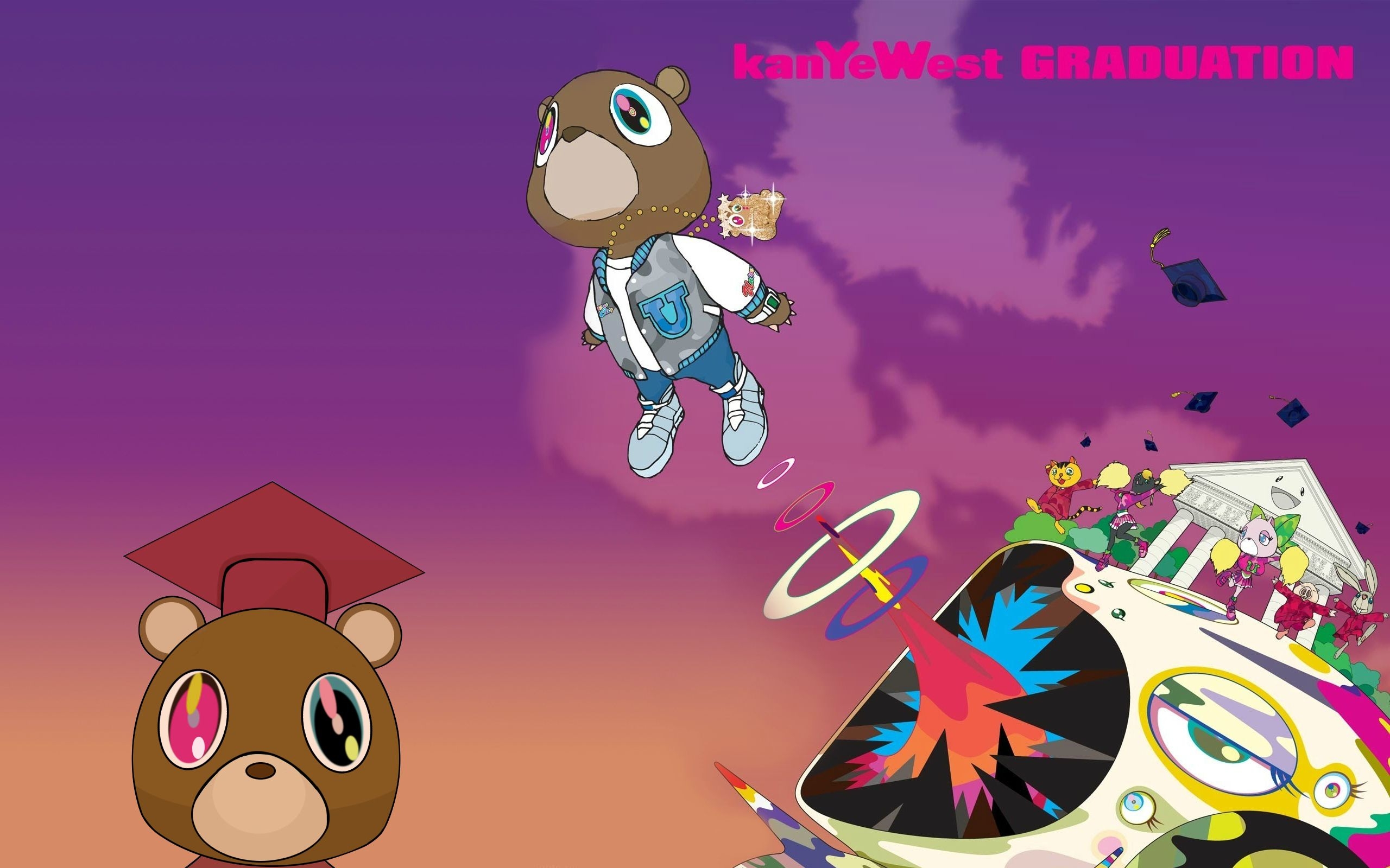 2560x1600 Album Kanye West Graduation HD Wallpaper, Desktop