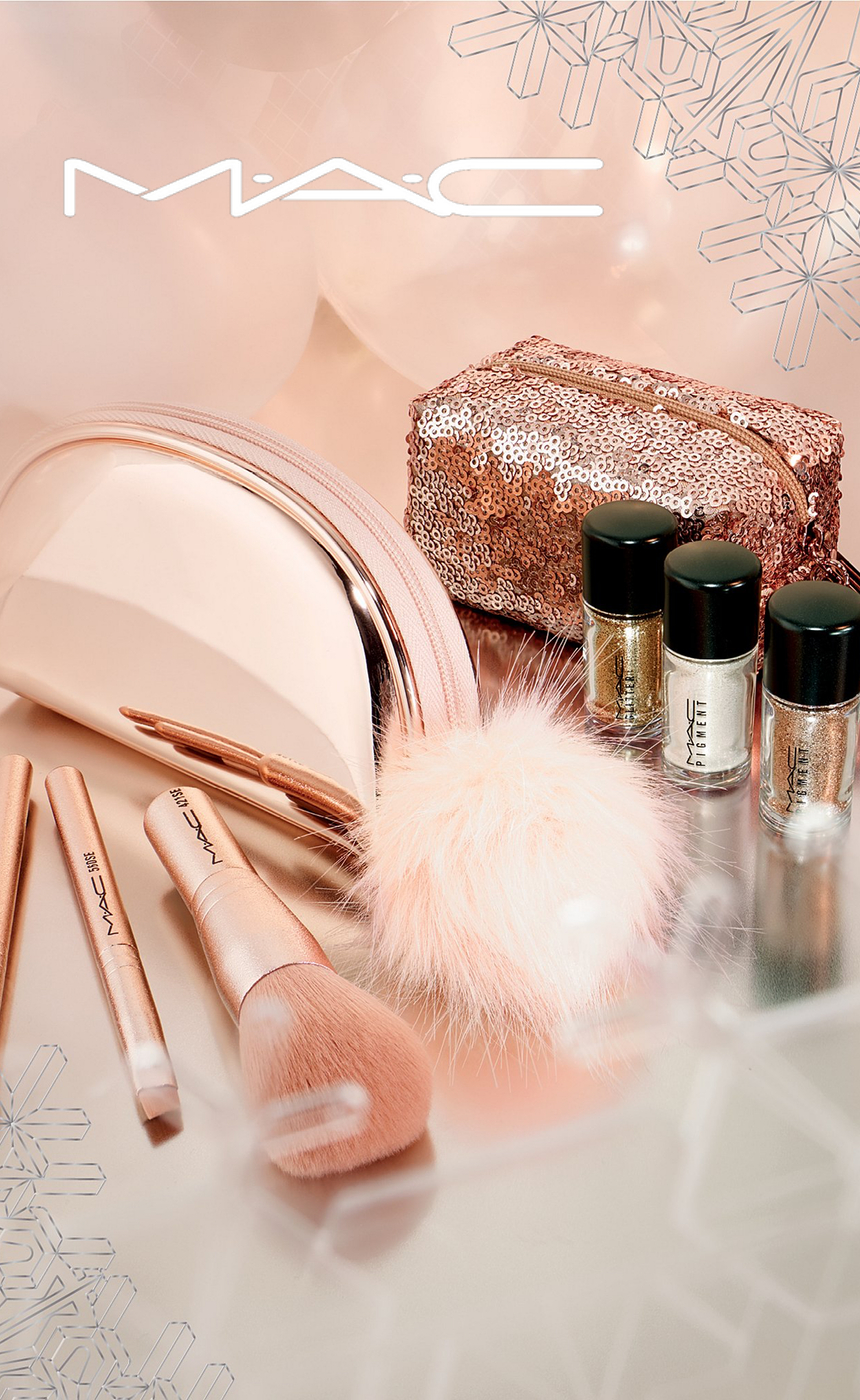 860x1400 M·A·C Snow Ball Holiday Collection. Luxury makeup, Makeup wallpaper, Makeup, Phone