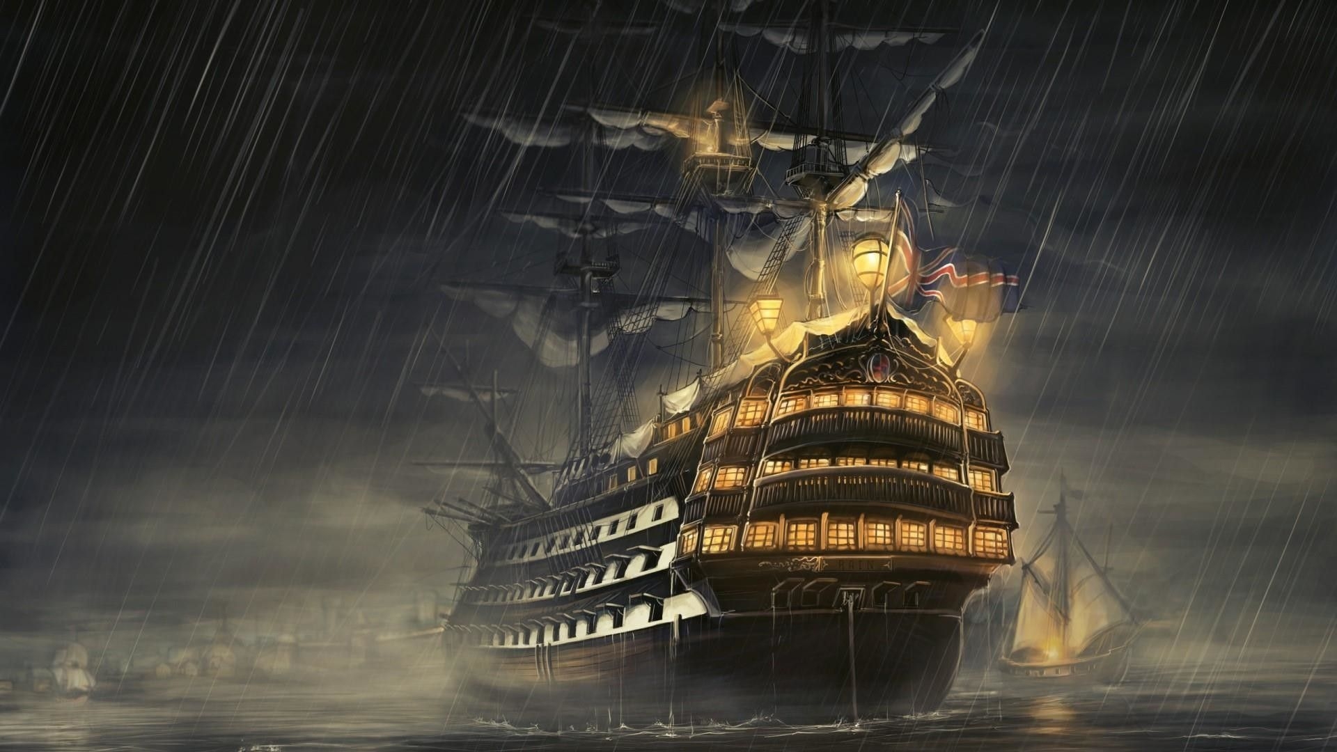 1920x1080 Pirate Ship Wallpaper, Desktop