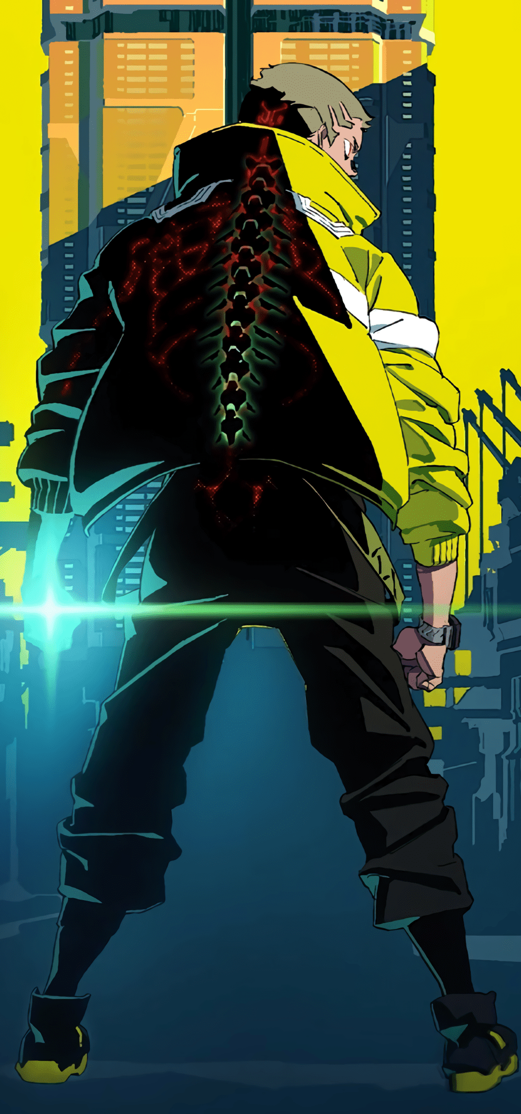 1050x2240 Cyberpunk Edgerunners Wallpaper Discover more cyberpunk cyberpunk anime, edgerunners, edgerunners anime, iphone wallpaper. Cyberpunk anime, Cyberpunk, Anime, Phone