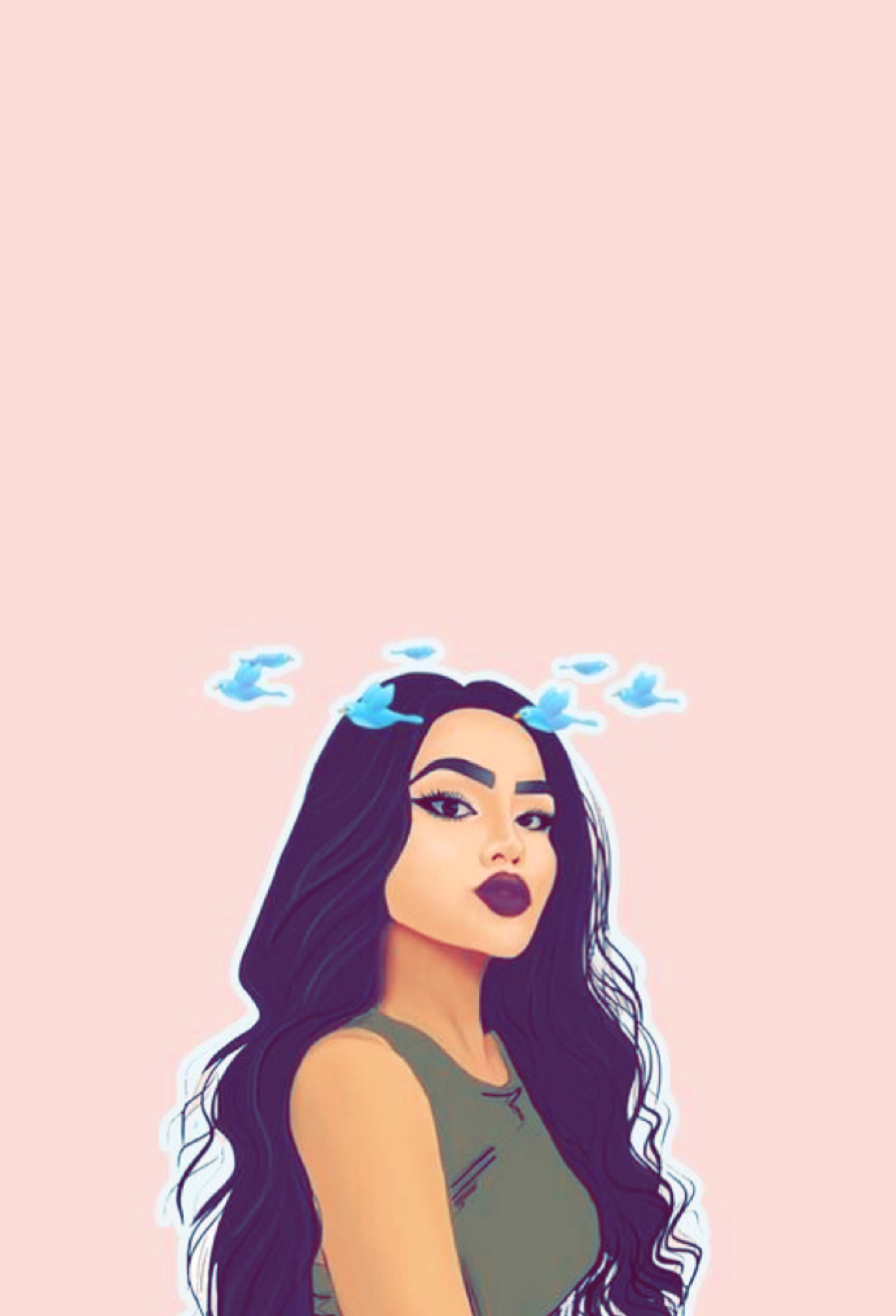 2100x3080 Girly Cartoon Wallpaper Free Girly Cartoon Background, Phone