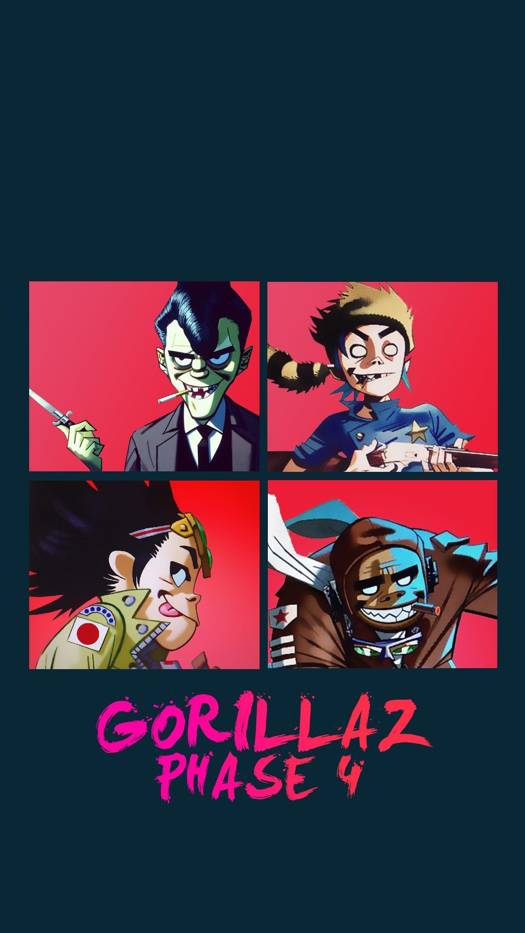 1080x1920 Gorillaz iPhone Wallpaper, Phone