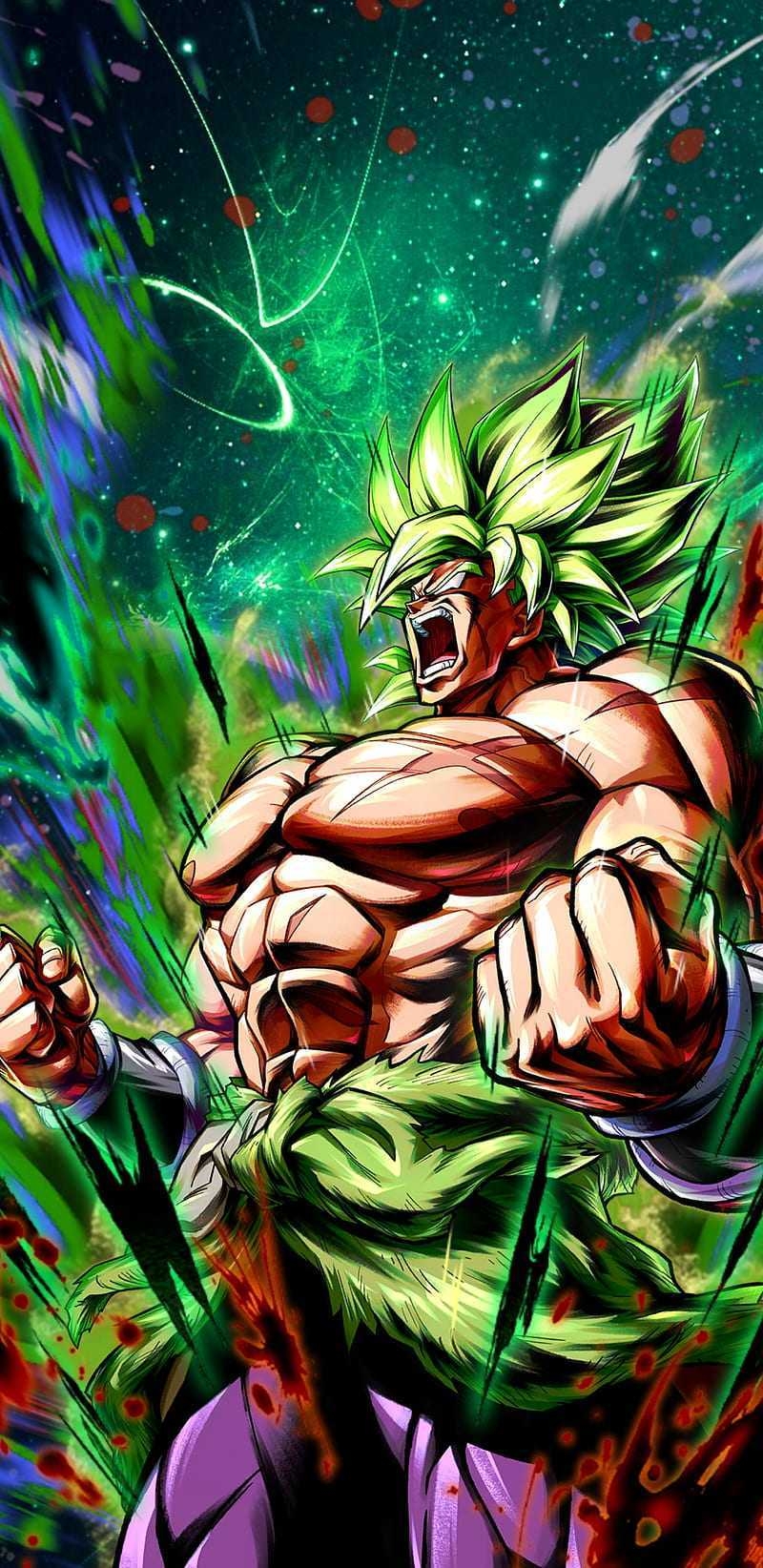 800x1650 Broly Wallpaper, Phone