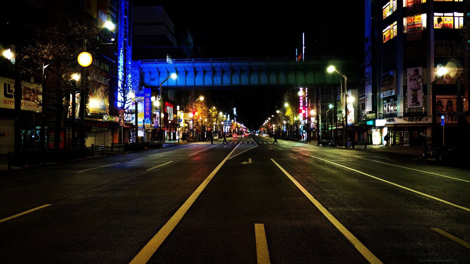 1920x1080 Asia, Tokyo, Japan, Night, Street, City, Akihabara HD Wallpaper / Desktop and Mobile Image & Photo, Desktop